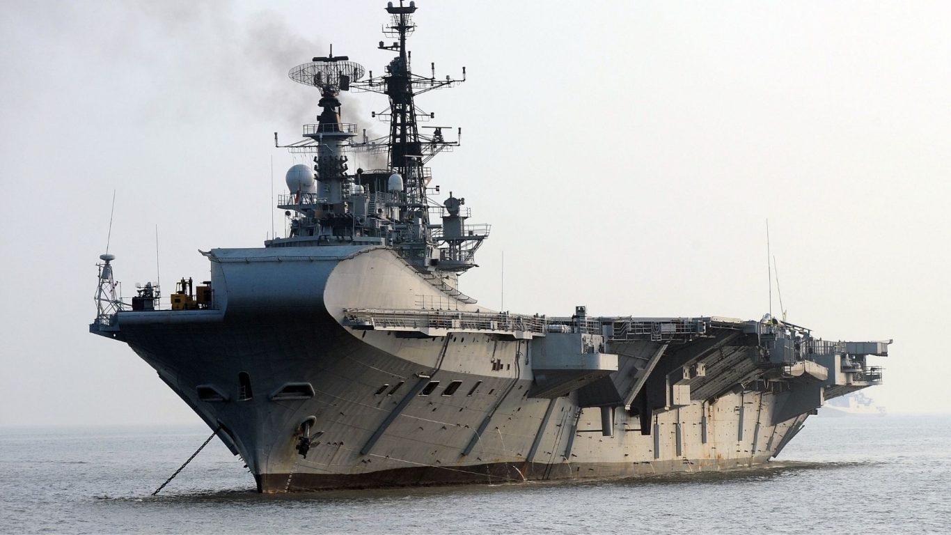 Navy Lookout Will Begin To Scrap Indian Aircraft Carrier INS Viraat (Ex HMS Hermes) In September. Laid Down During WWII, She Was Longest Serving Active Warship In The World When