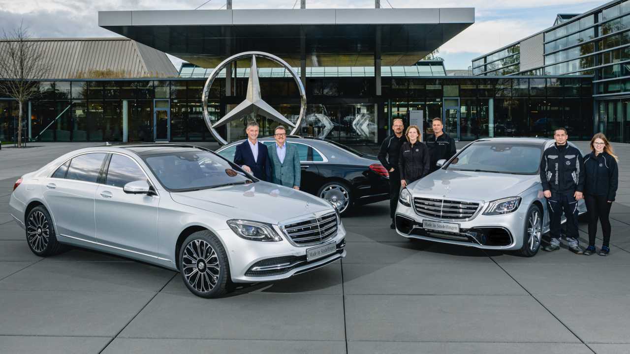 Mercedes Has Built 500k S Class W222 Saloons In Germany