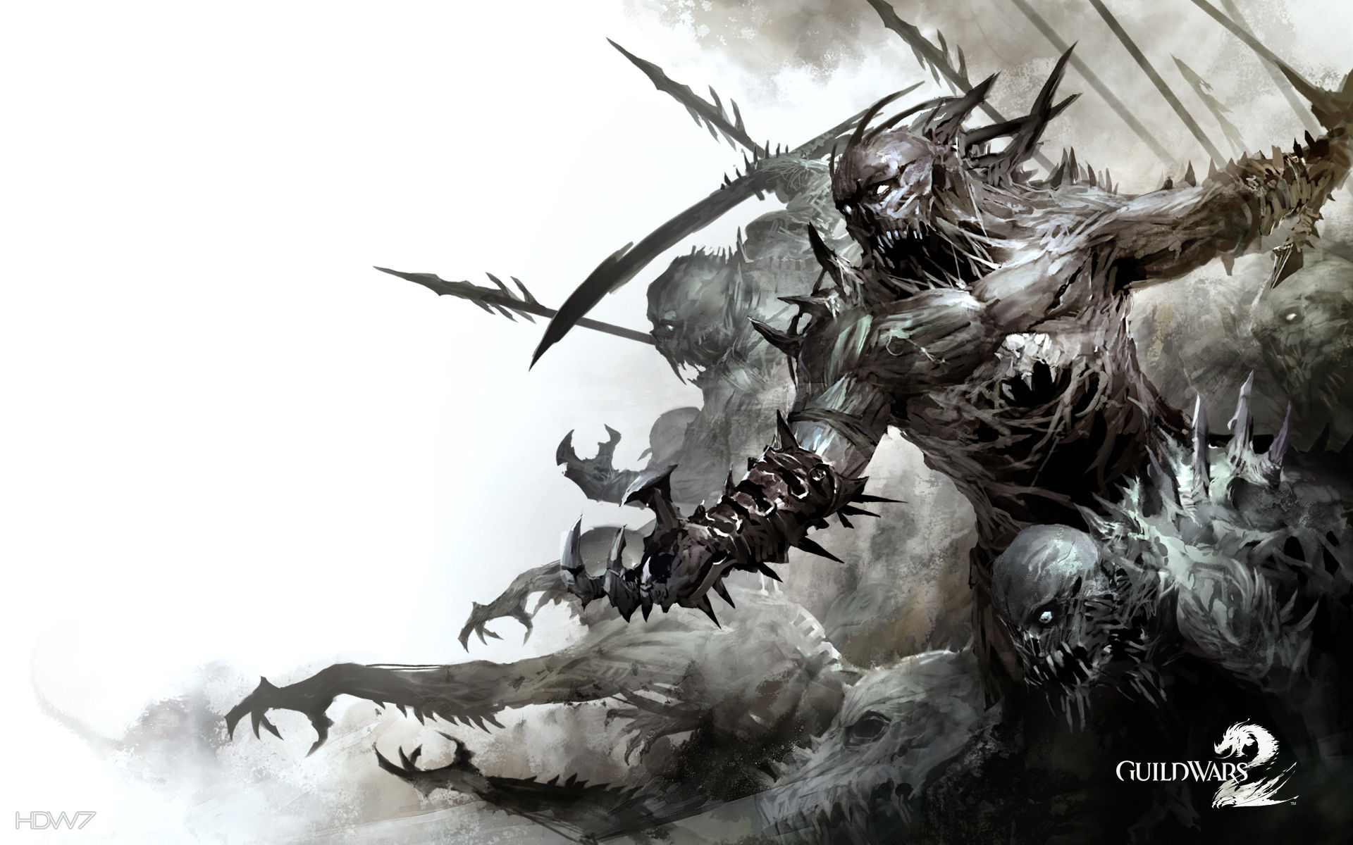 guild wars 2 leprous army widescreen wallpaper. HD wallpaper gallery
