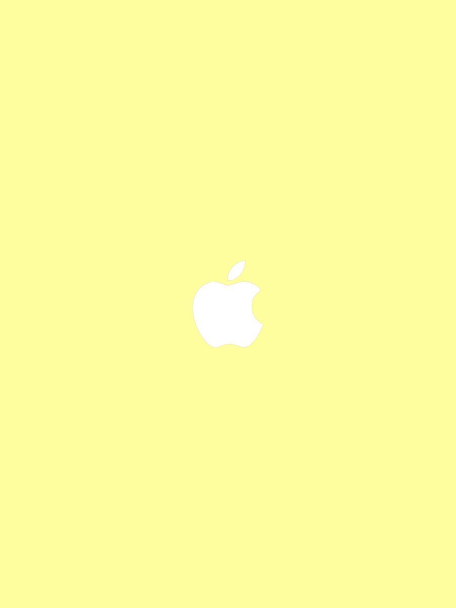 Yellow Apple iPhone Wallpaper Free Yellow Apple iPhone Background