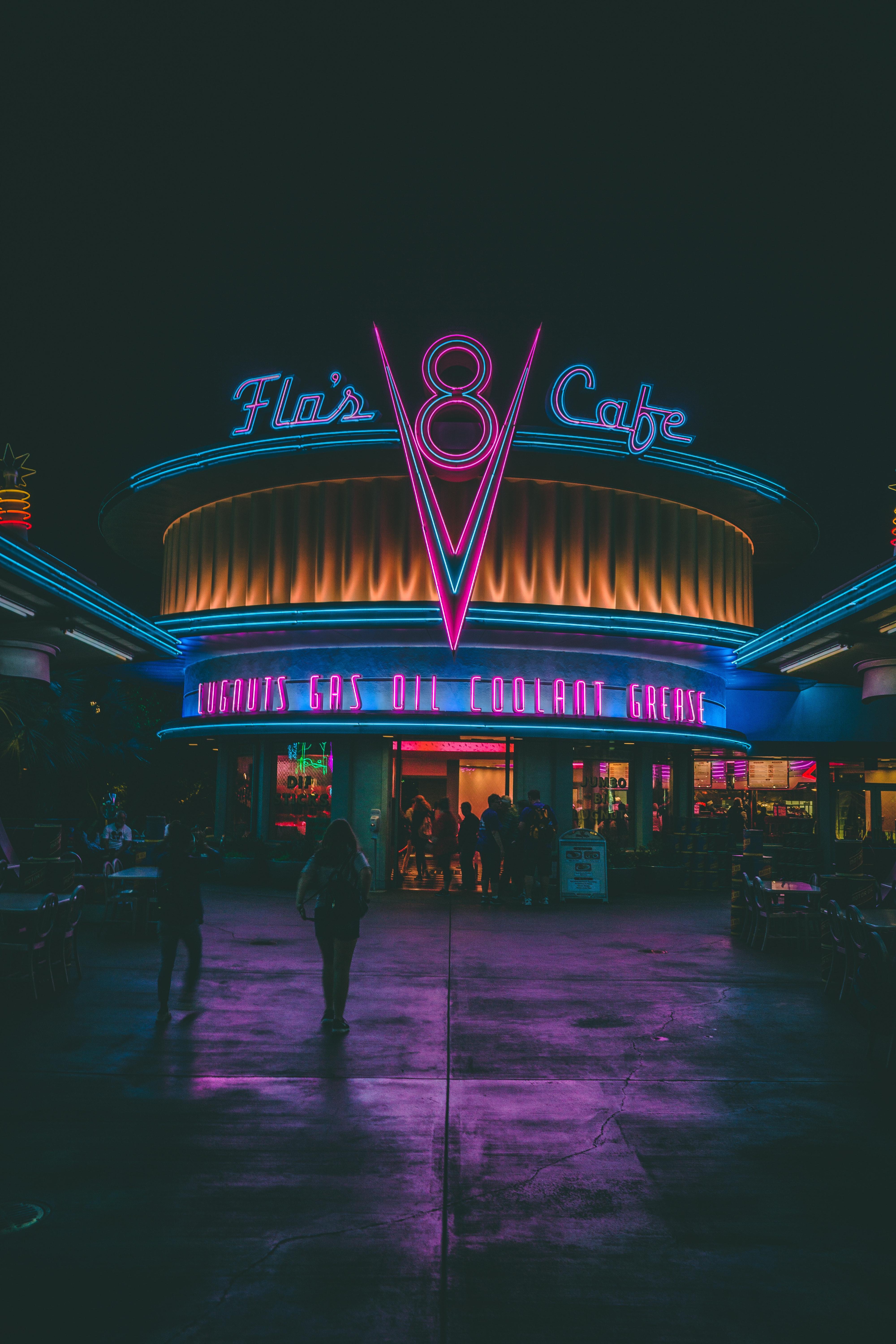 Beautiful Neon Photo