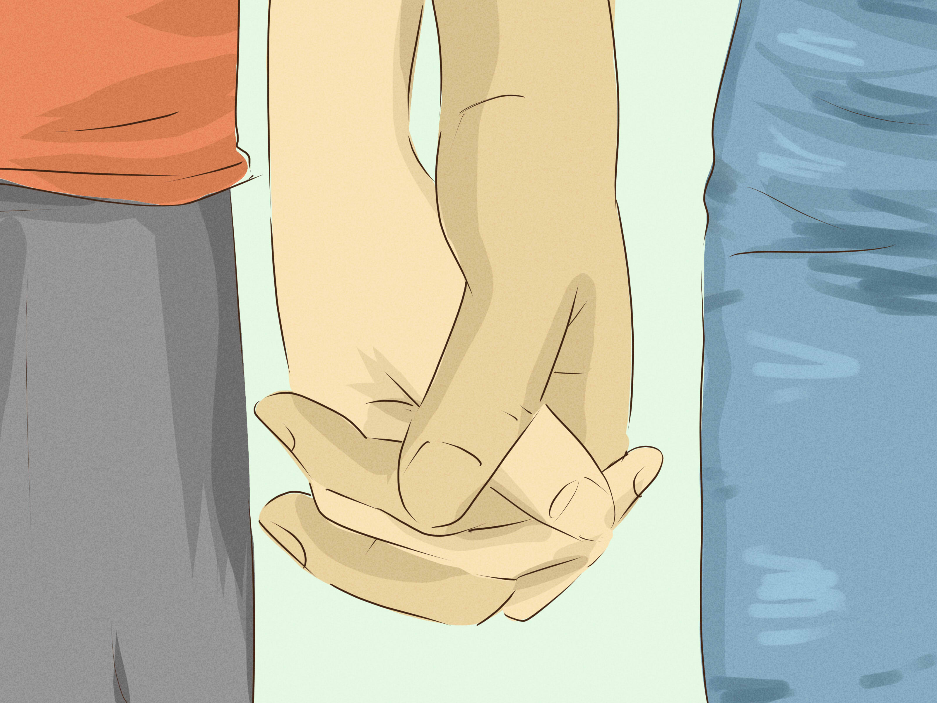 How to Hold Hands: 10 Steps (with Picture)
