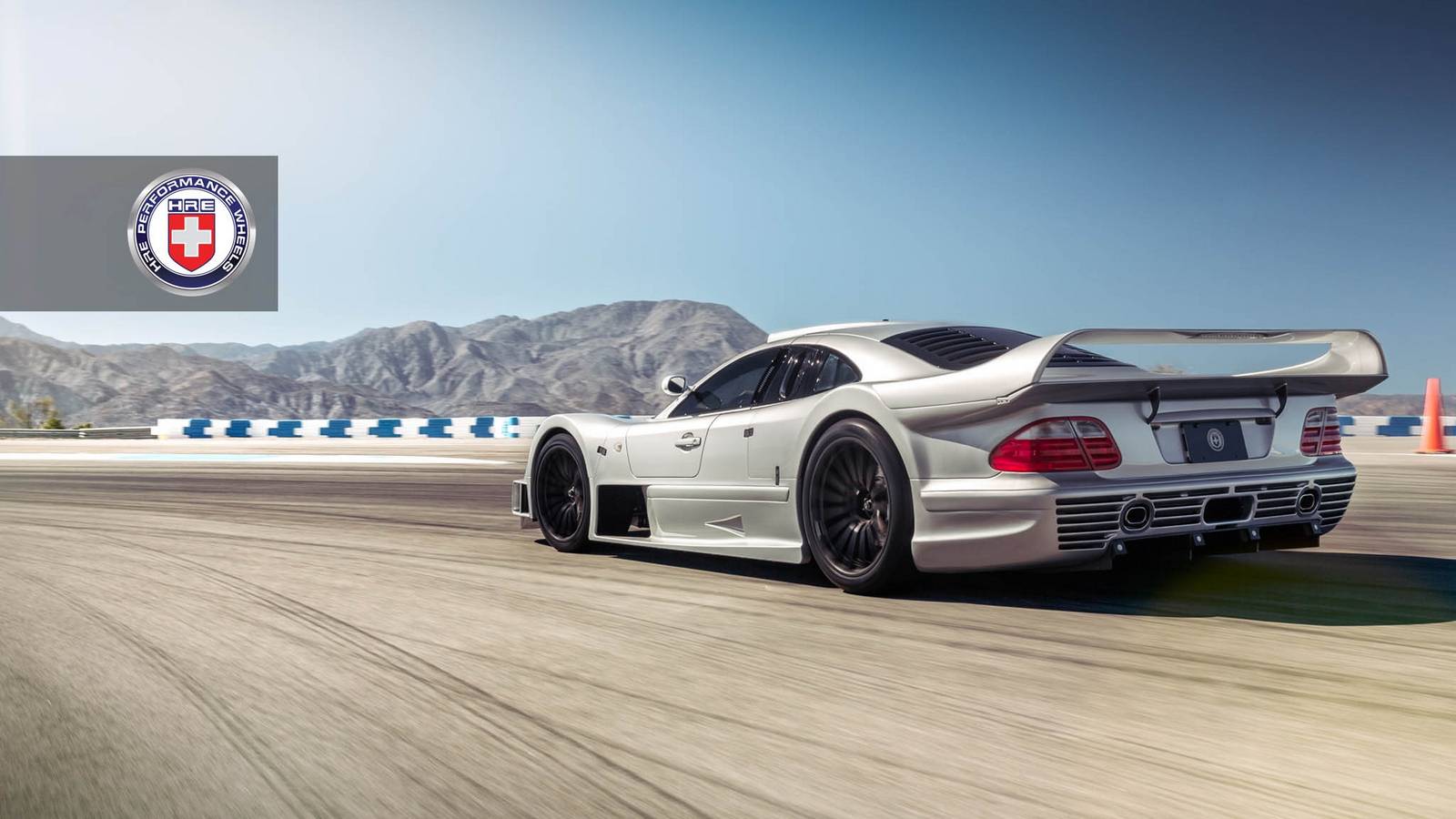 Stunning Mercedes Benz CLK GTR With Satin Black HRE Wheels