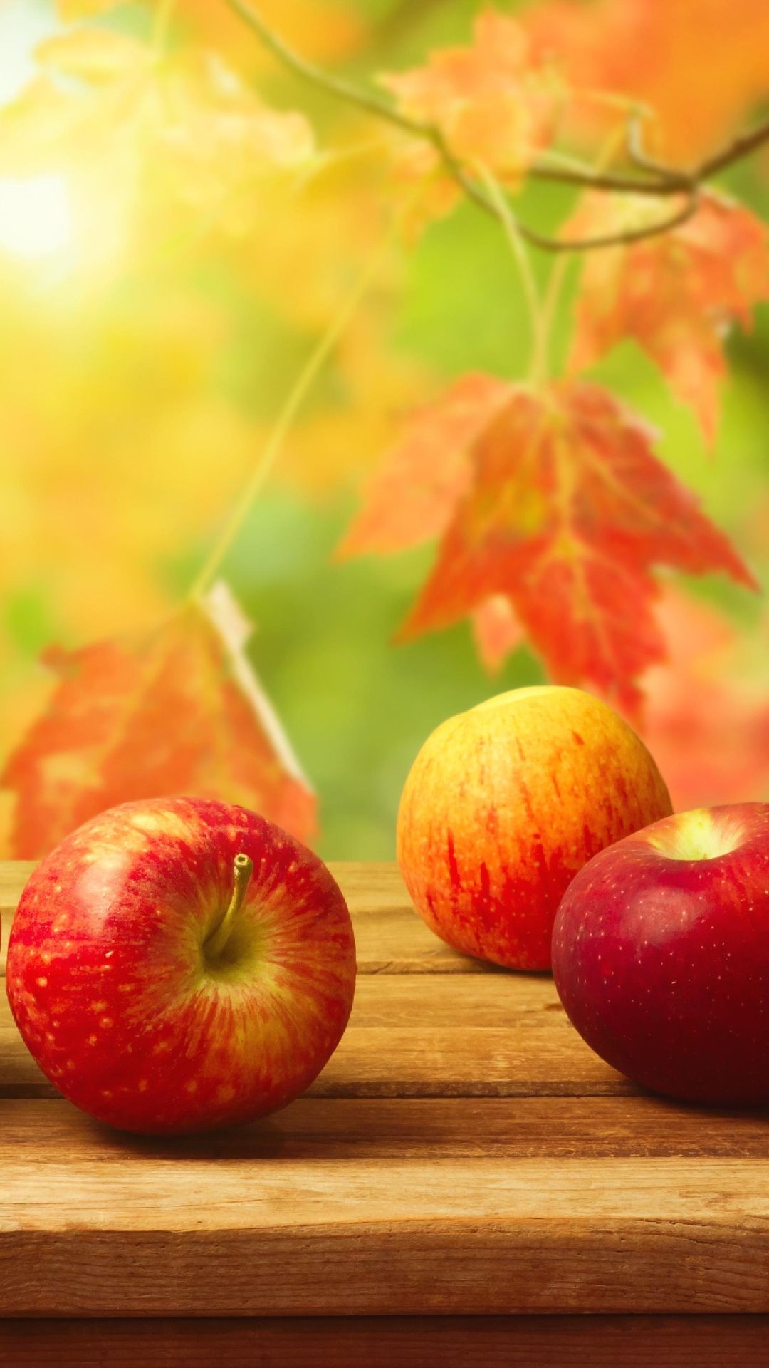 Autumn Apple Wallpaper