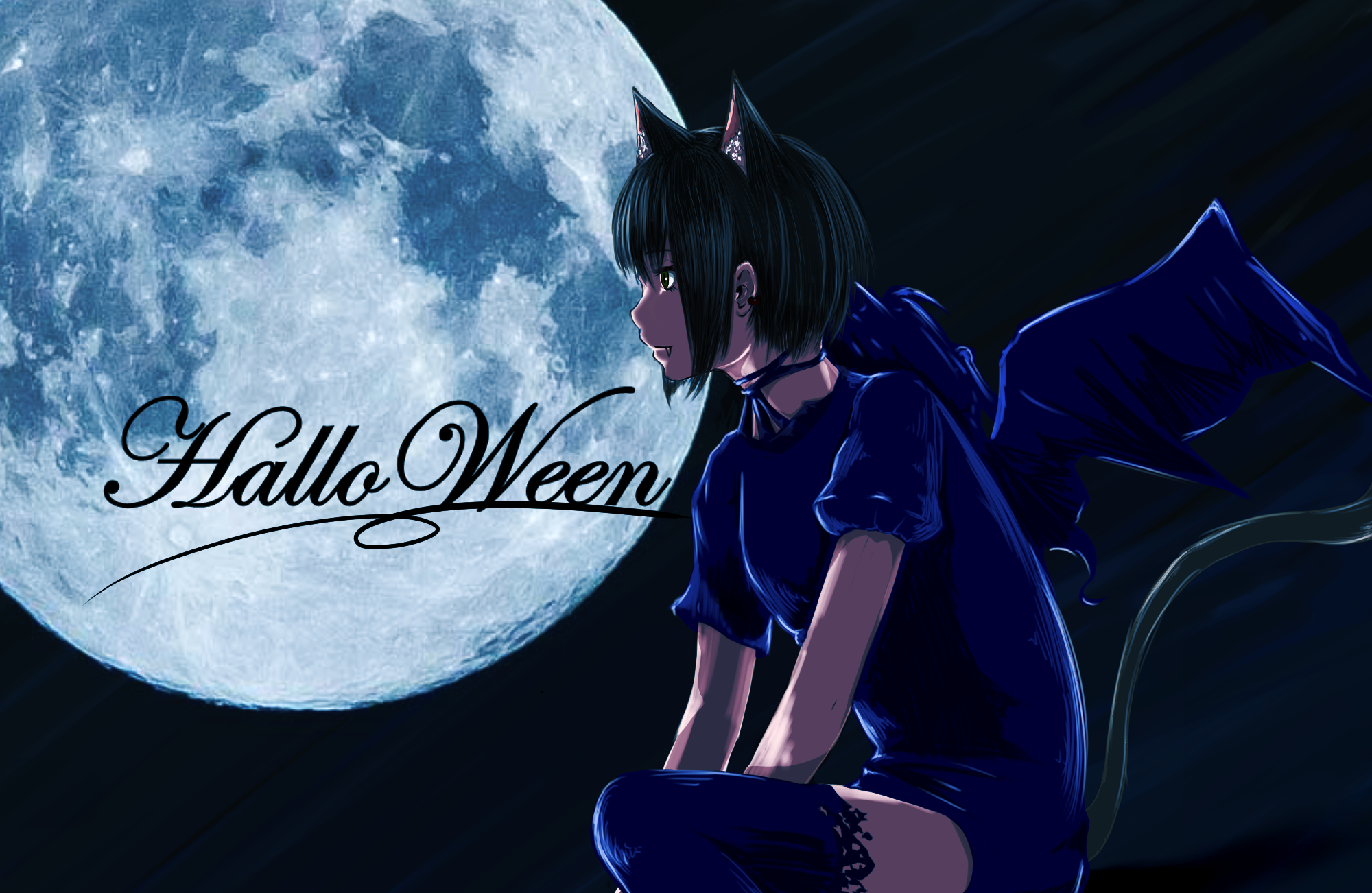 Halloween Anime Wallpaper