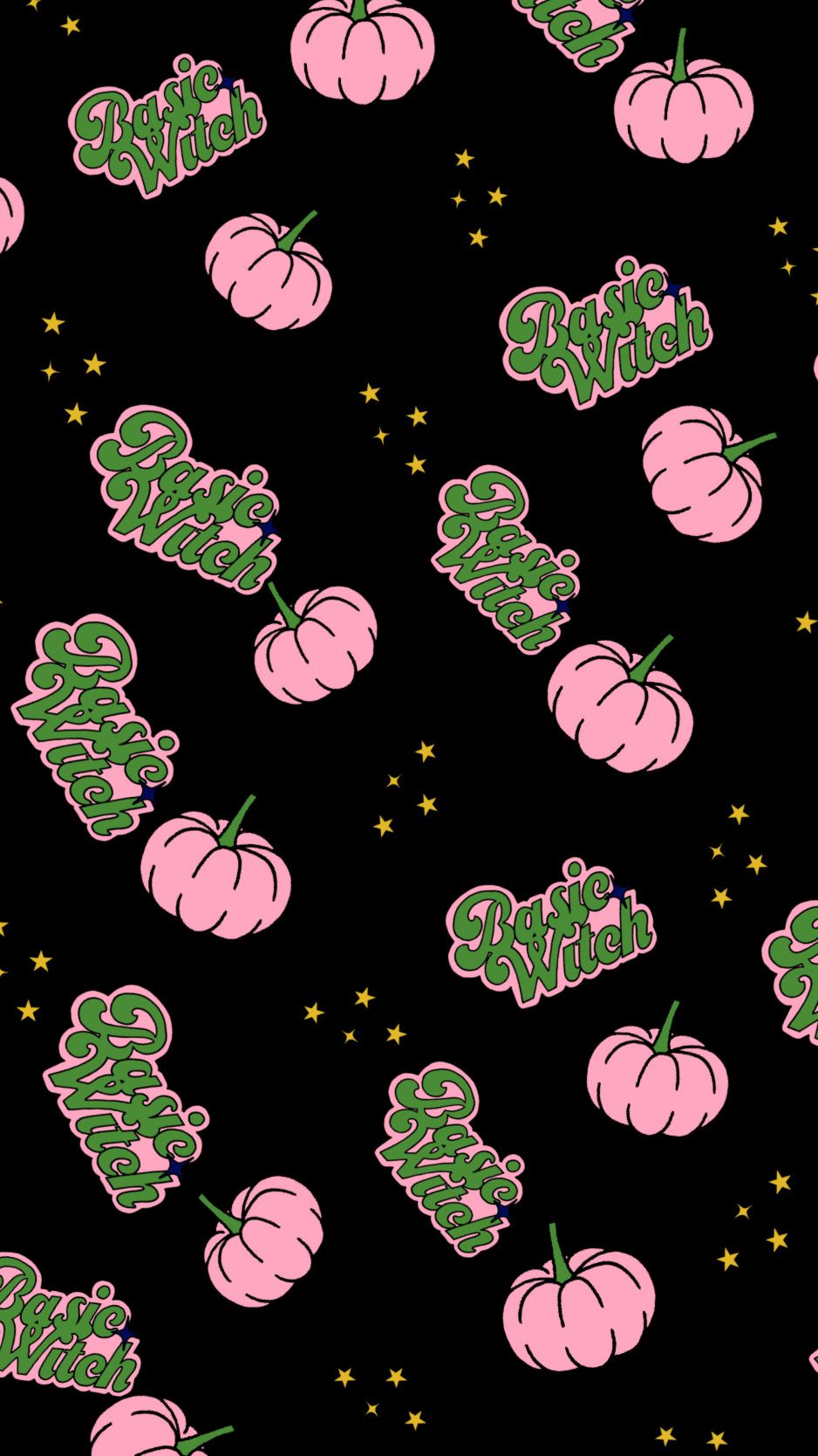 Pastel Halloween iPhone Wallpaper