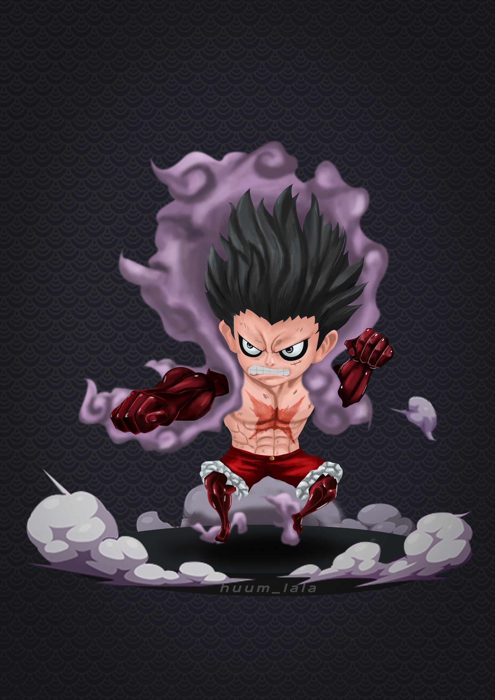 Luffy Gear 5 Snake Man