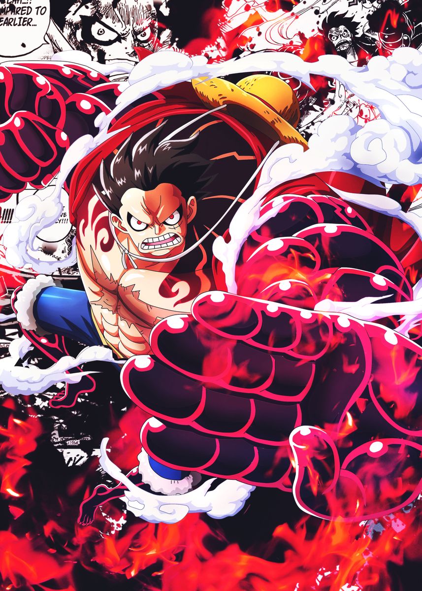 LUFFY SNAKEMAN' Poster