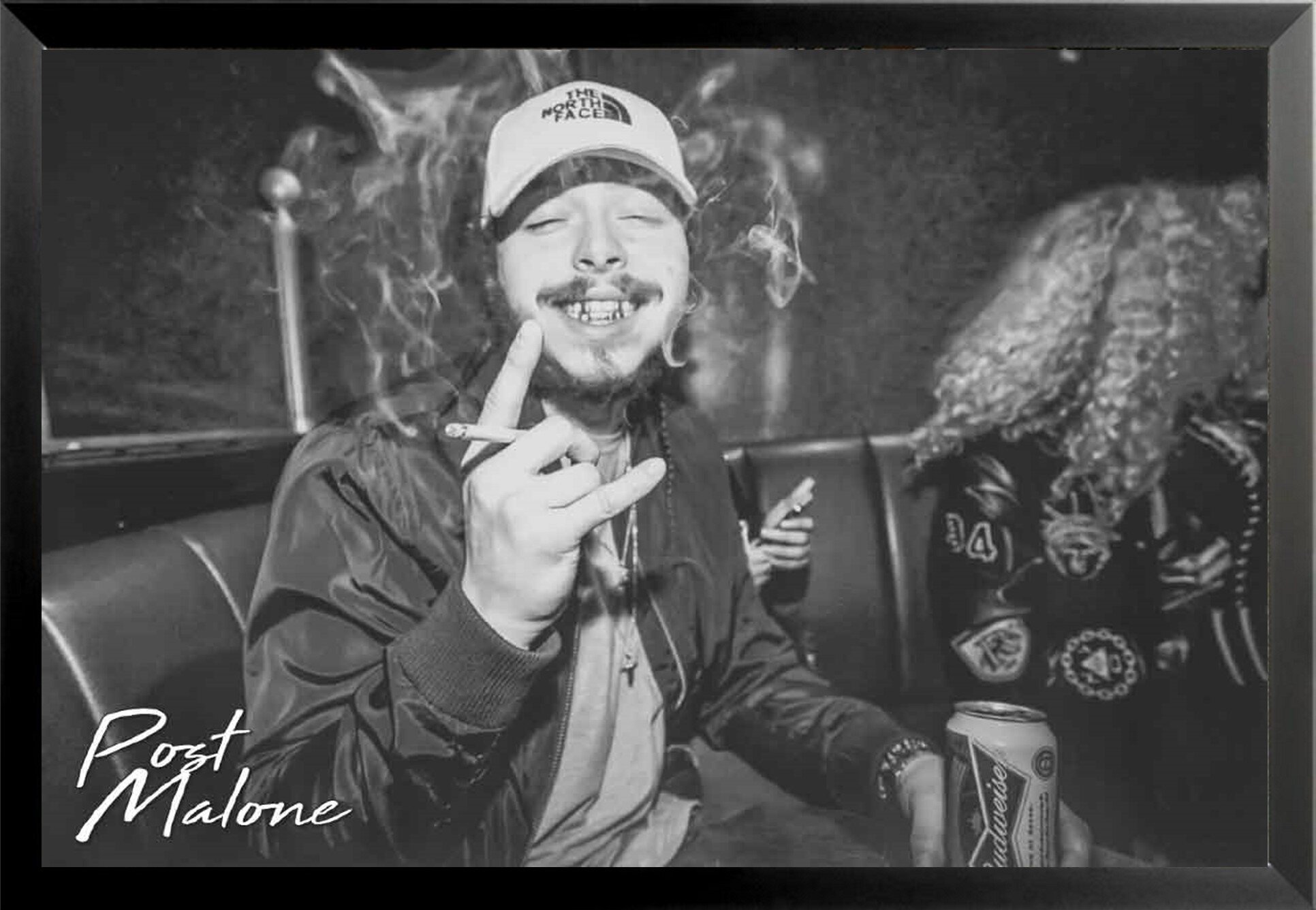 Buy Art For Less Post Malone Smoking At Club Music