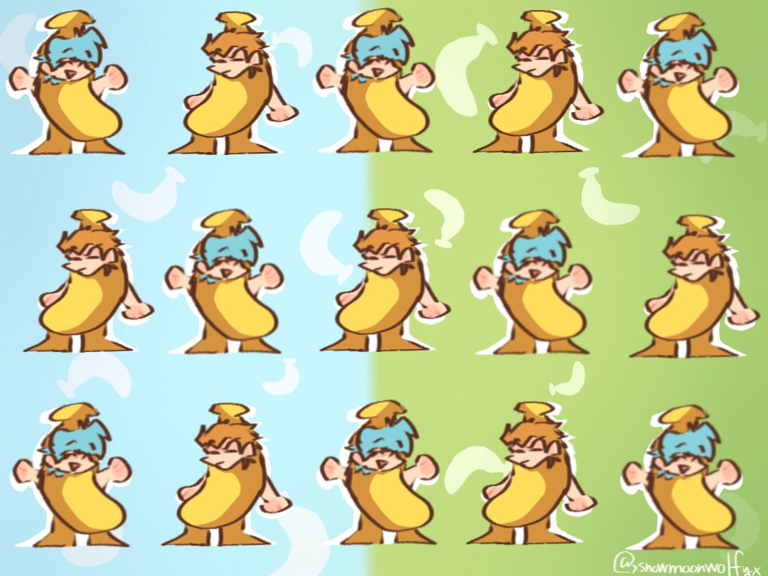 xSnowMoonWolfyx't you want super cute wallpaper #FNF #fridaynightfunkin #fnffanart #pico #bf #wallpaper