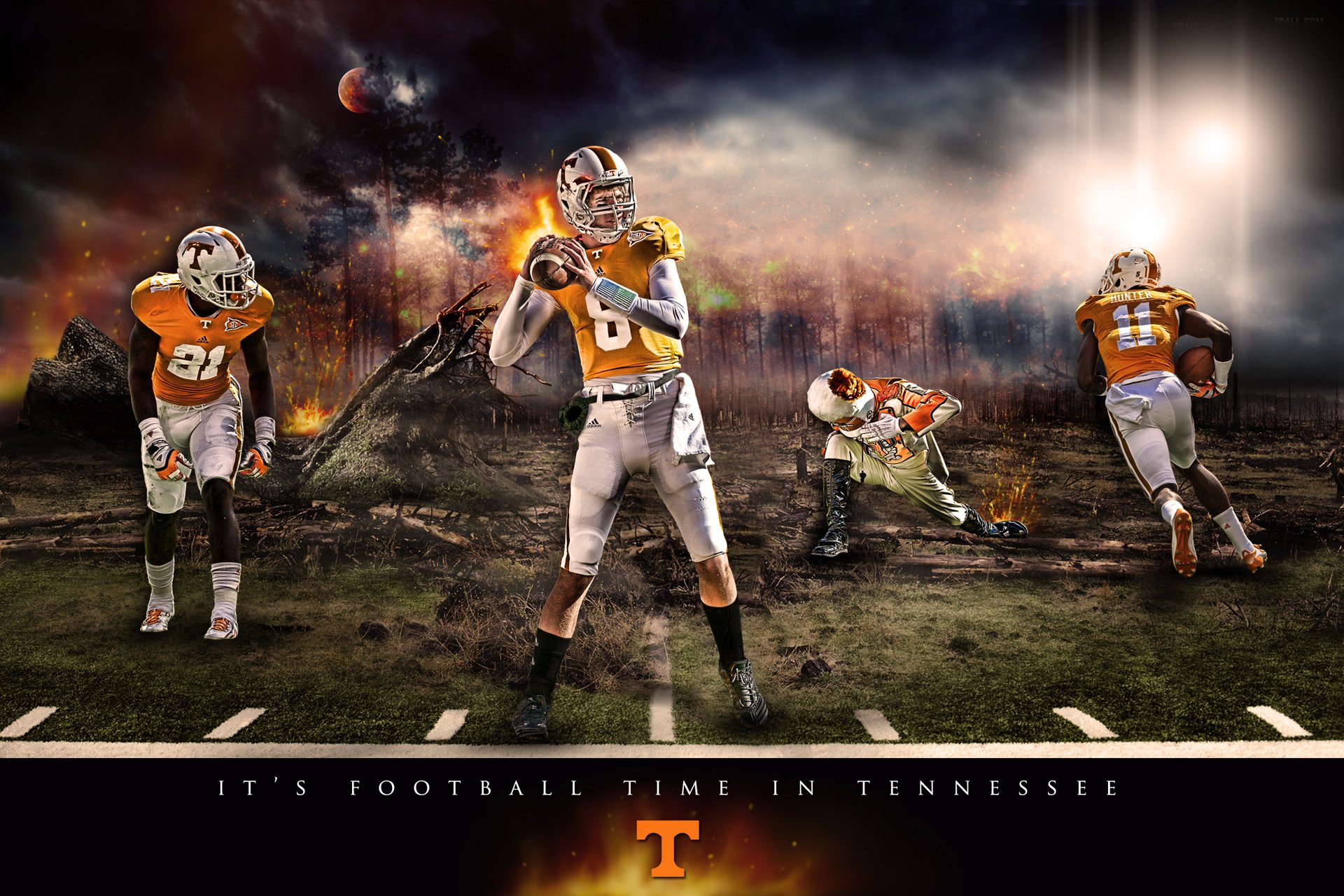 Tennessee Volunteers Football College Wallpaper Tennessee Football Schedule HD Wallpaper
