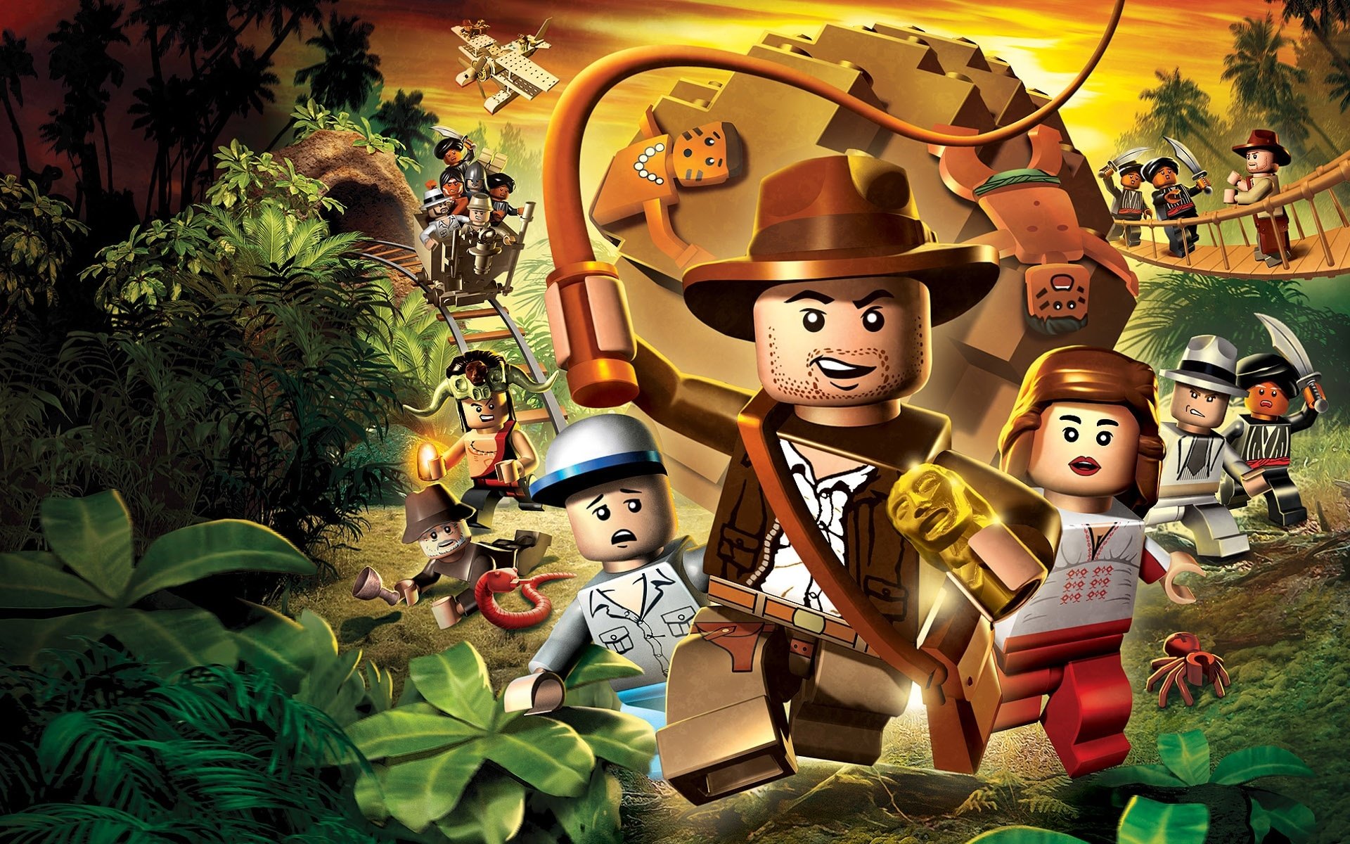 LEGO Indiana Jones: The Original Adventures HD Wallpaper and Background Image