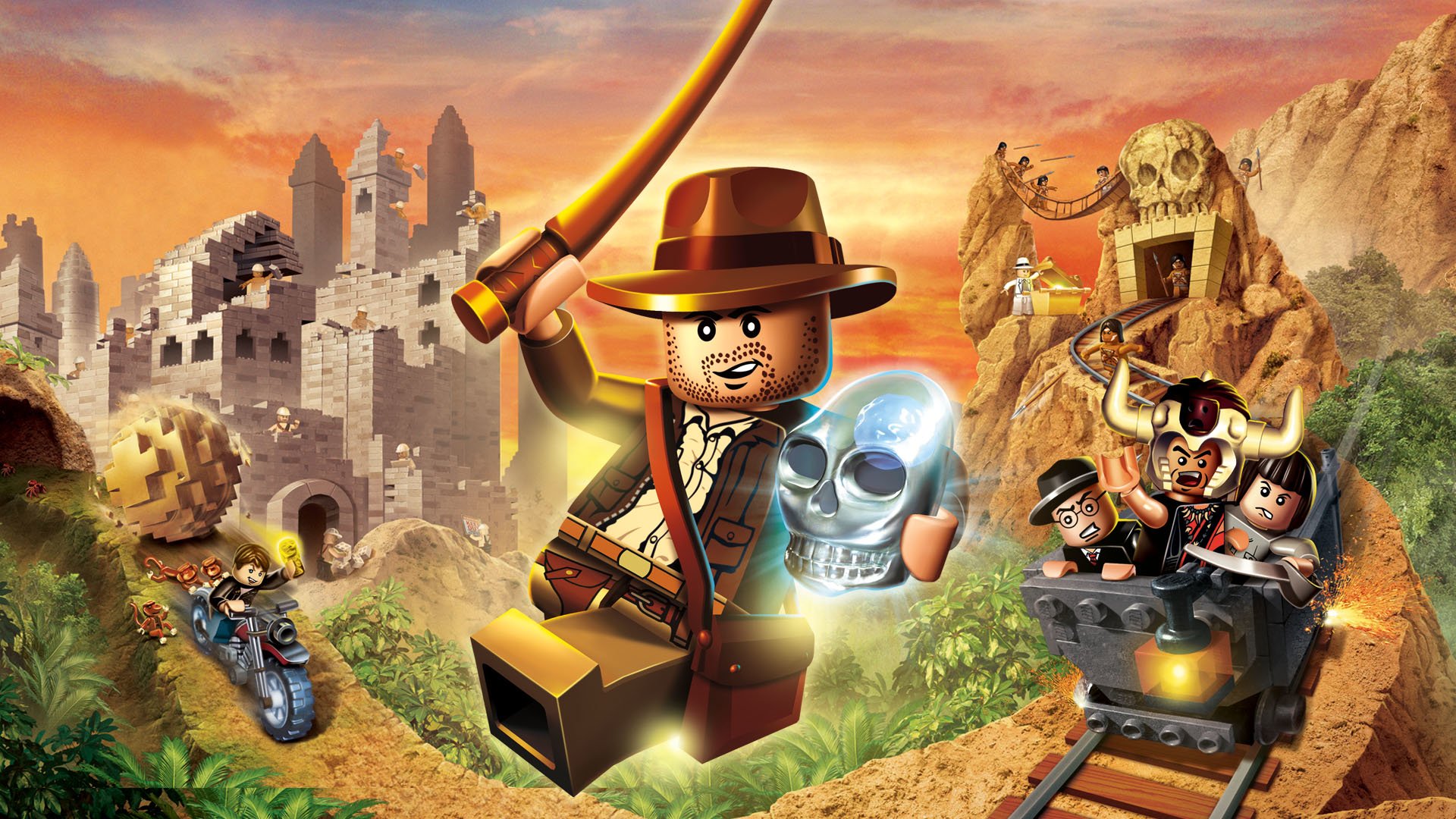 LEGO Indiana Jones 2: The Adventure Continues HD Wallpaper and Background Image