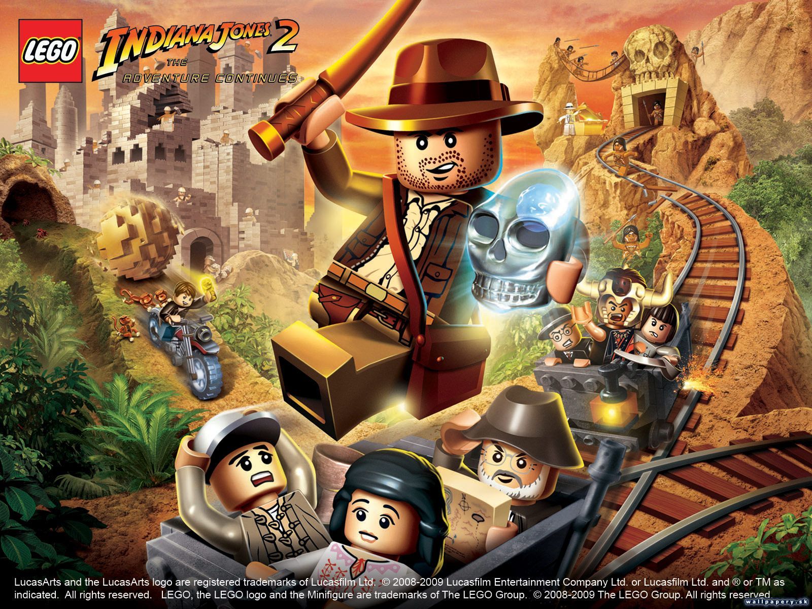 LEGO Indiana Jones Wallpaper Free LEGO Indiana Jones Background
