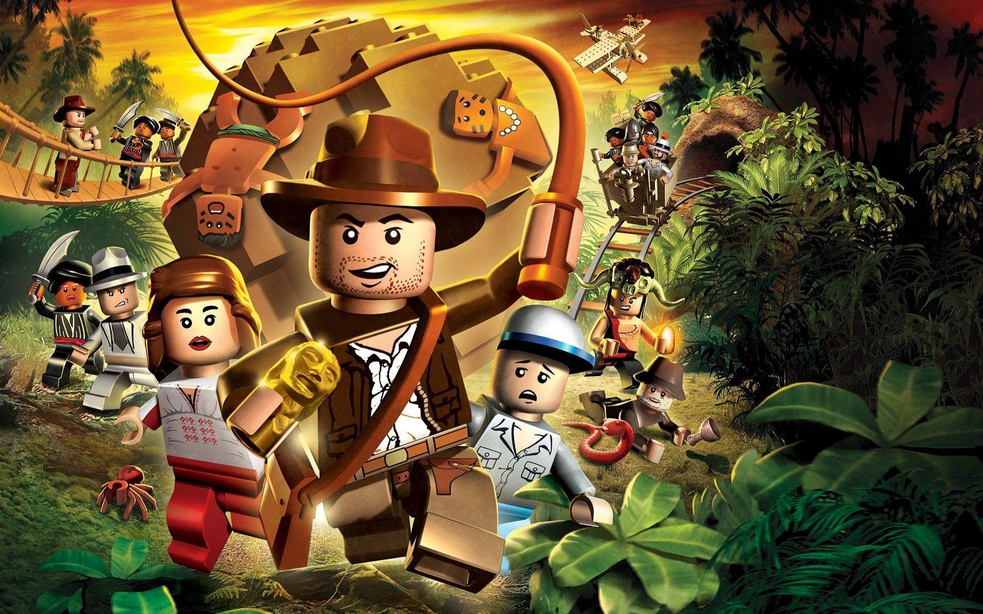LEGO Indiana Jones Wallpaper Free LEGO Indiana Jones Background