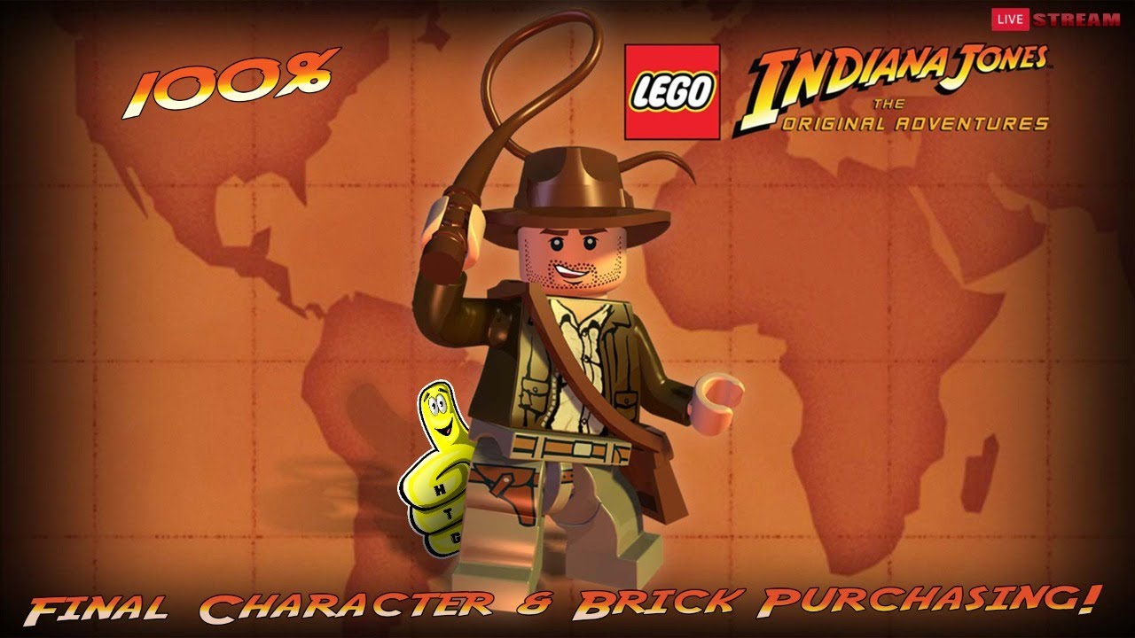 Lego Indiana Jones: 100% Wrap Up Stream