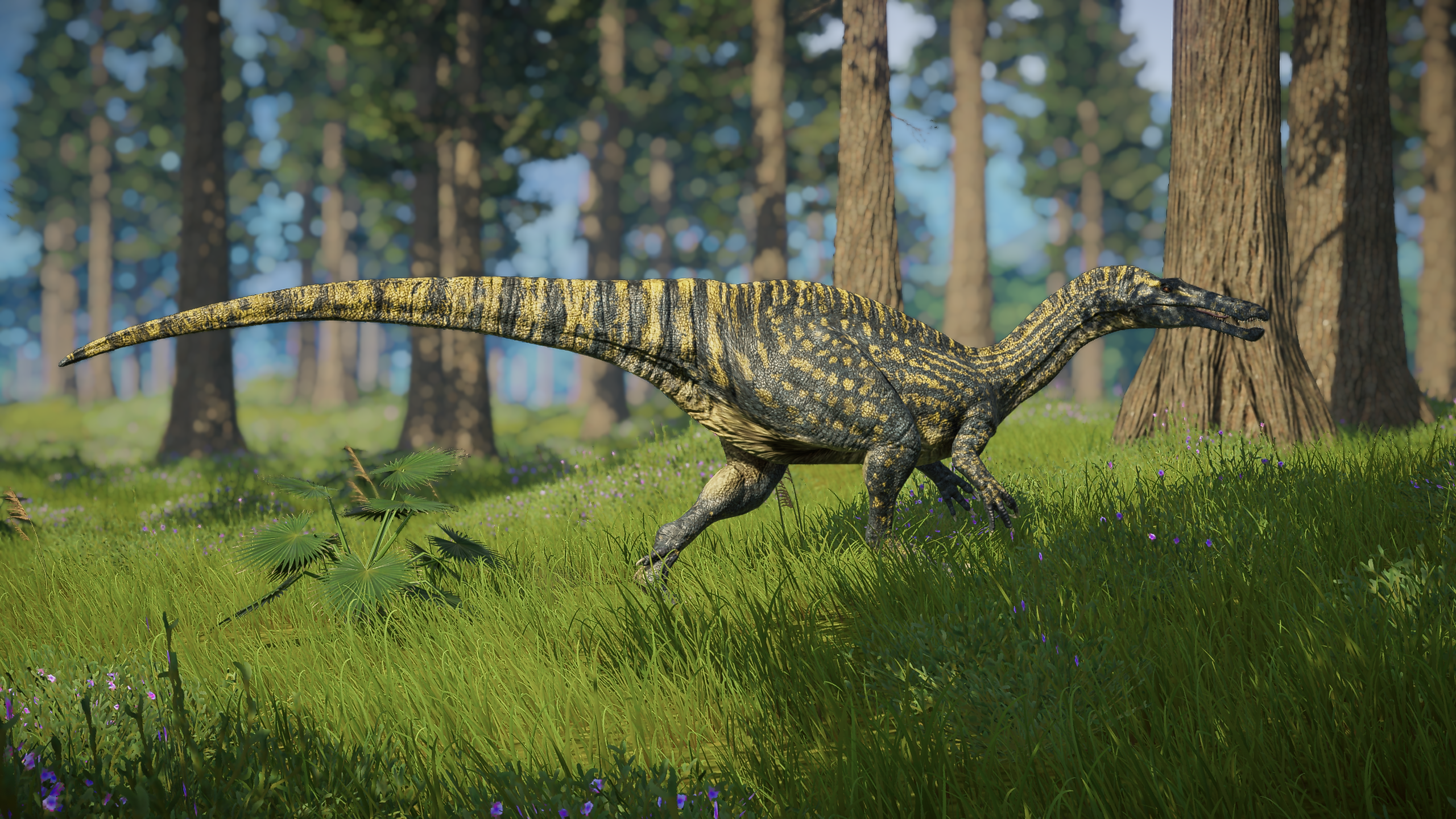 preview of my new Suchomimus at Jurassic World Evolution Nexus.