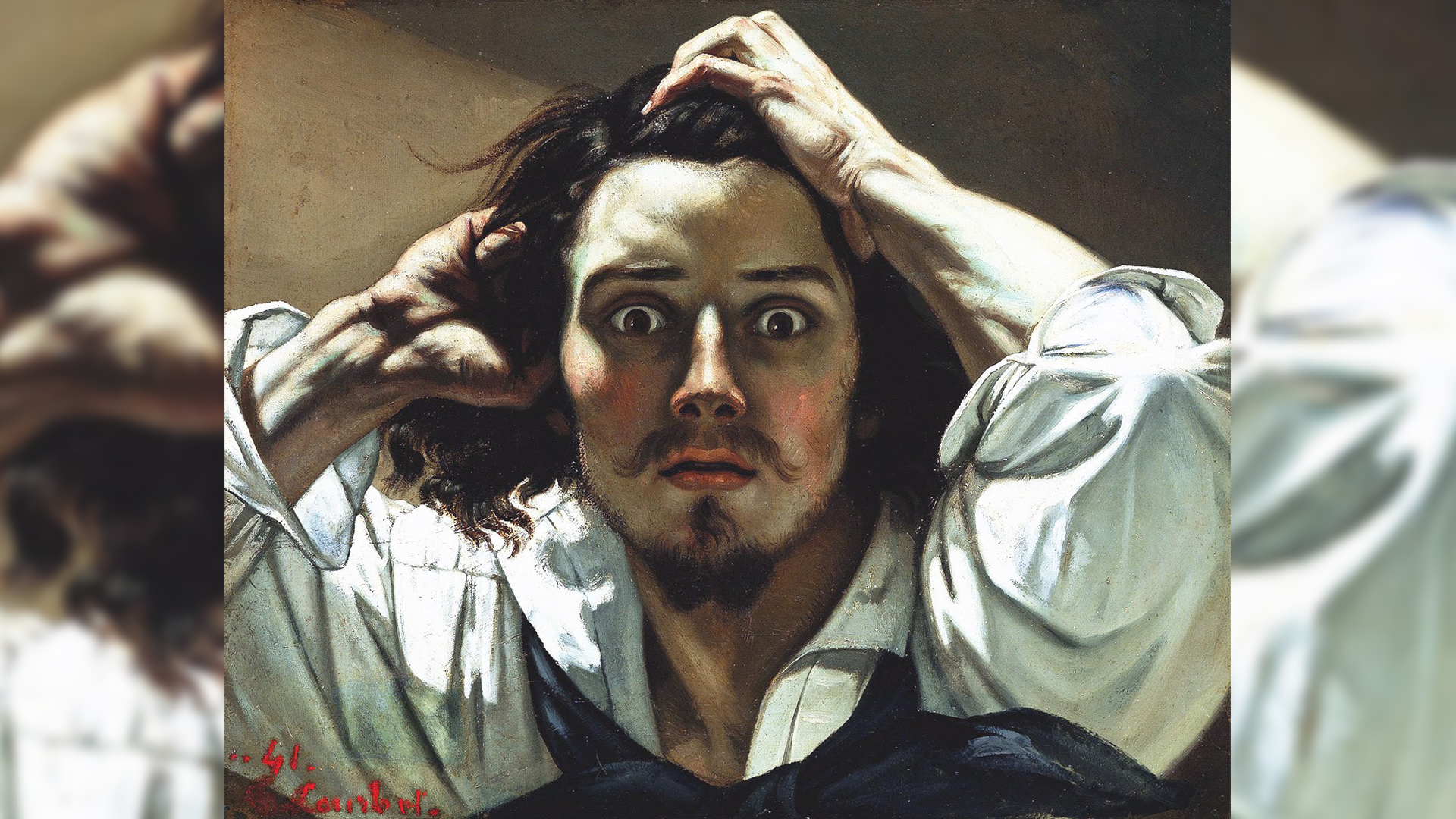 Gustave Courbet HD wallpaper, Background
