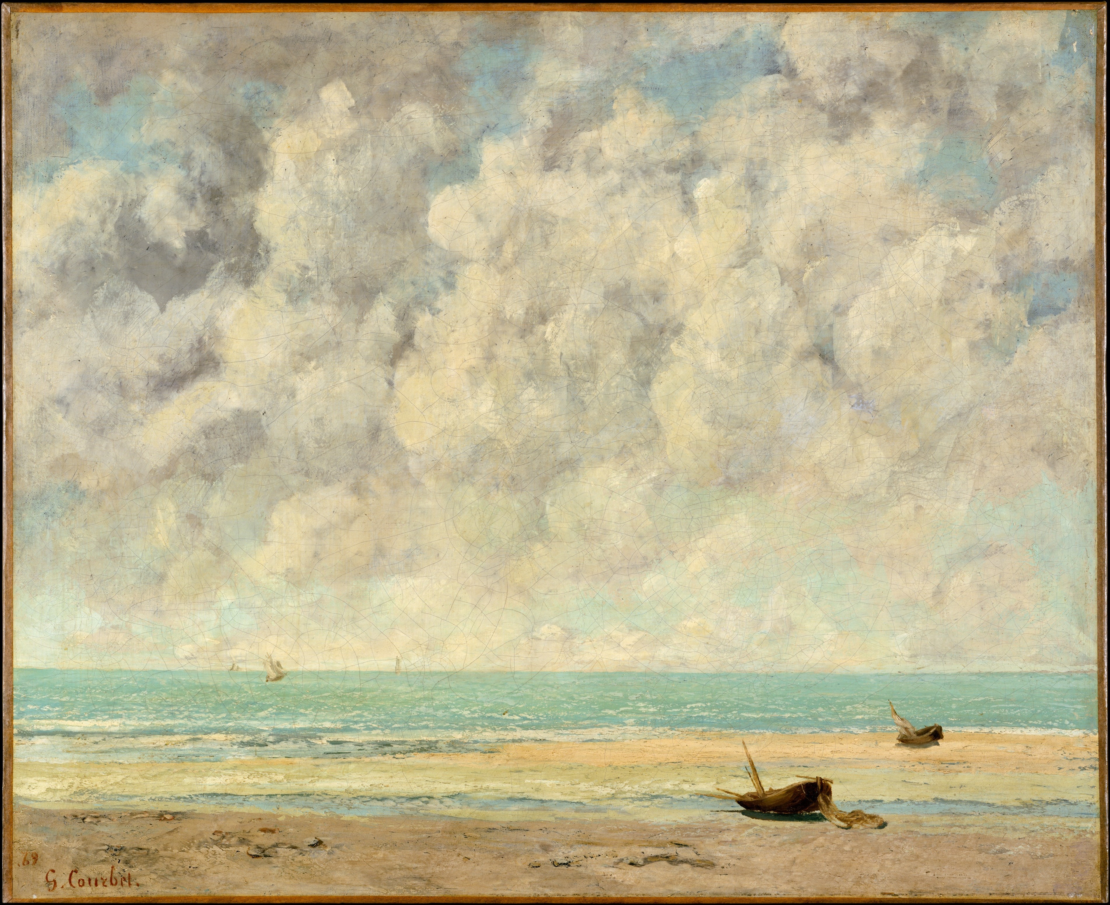 Gustave Courbet HD Wallpaper, background