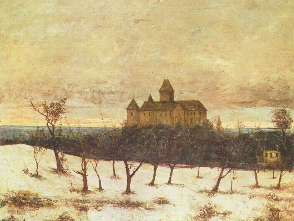 My Free Wallpaper Wallpaper, Gustave Courbet Neuchatel Lake