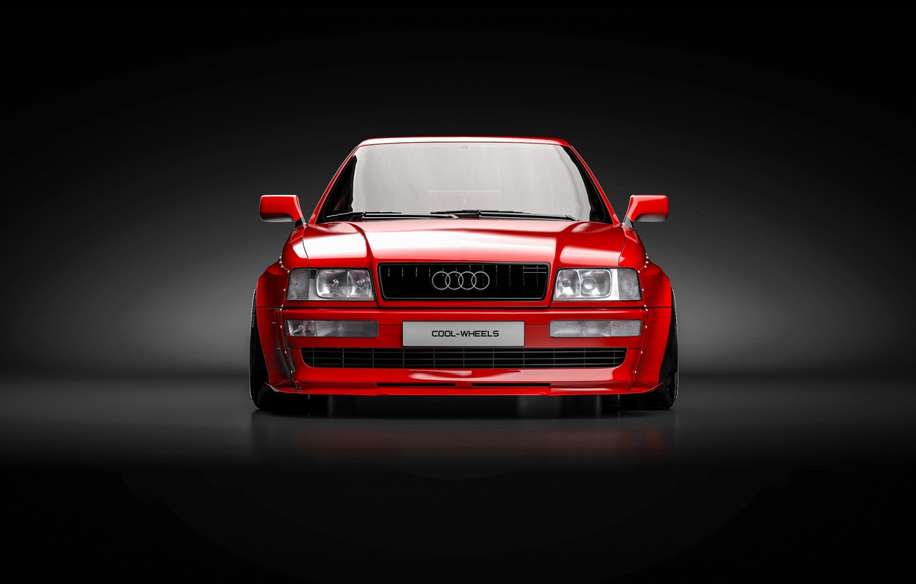 Wallpaper Audi, Red, Auto, Machine, Rendering, The front, Transport & Vehicles, November Tlibekov, by Kasim Tlibekov, Audi S Audi S2 CoolWheels image for desktop, section audi