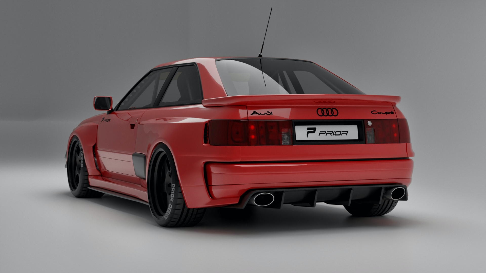 Prior Design Wants To Rewrite History With Audi RS2 Coupe Widebody Kit