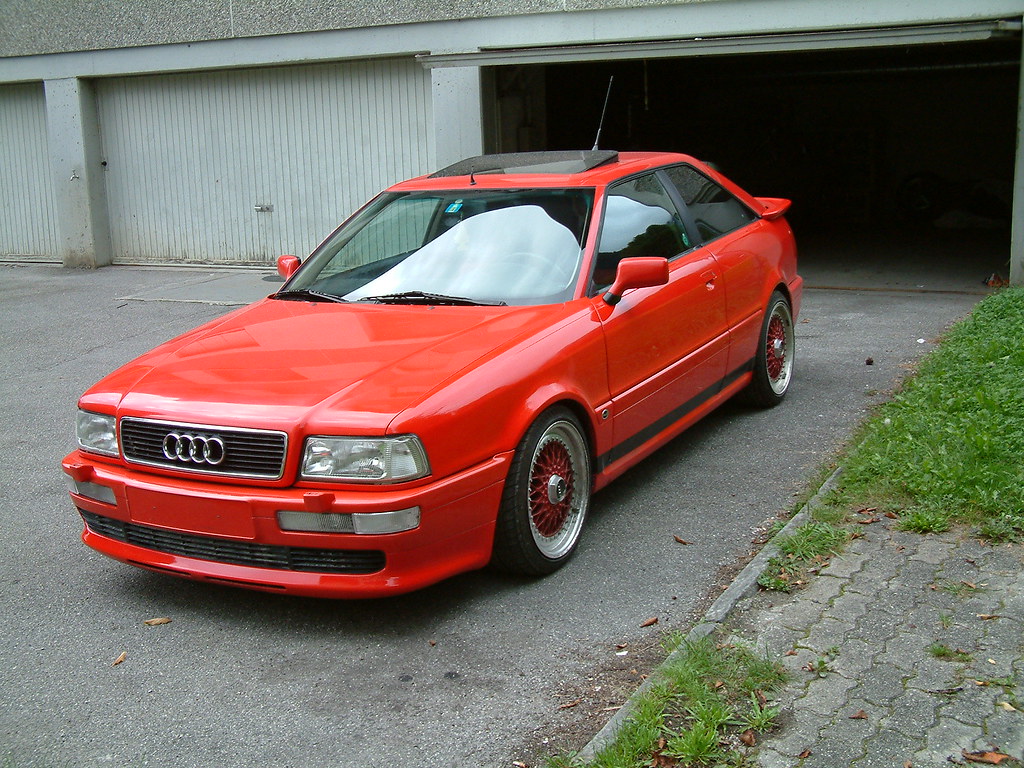 Audi S2 Coupe. Rote Beauty ;-)