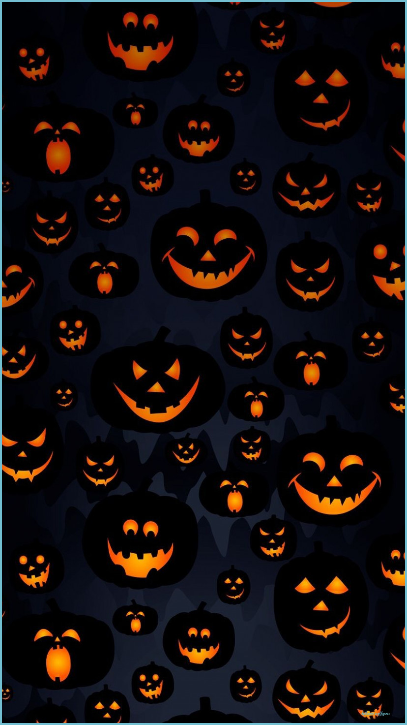 Scary Halloween Pumpkin Masks IPhone Wallpaper Halloween
