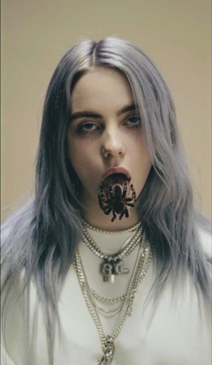Billie Eilish Spider Wallpaper