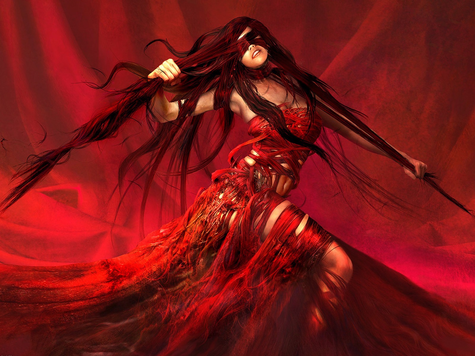 Wallpaper World: Evil Witch Wallpaper