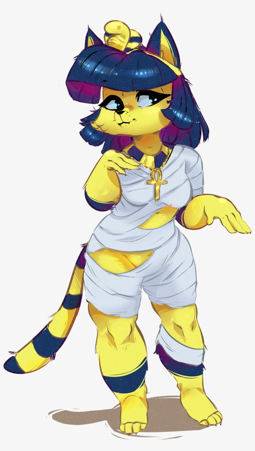 Schmol Ankha Quick Very Cool Animal Crossing Character PNG Download