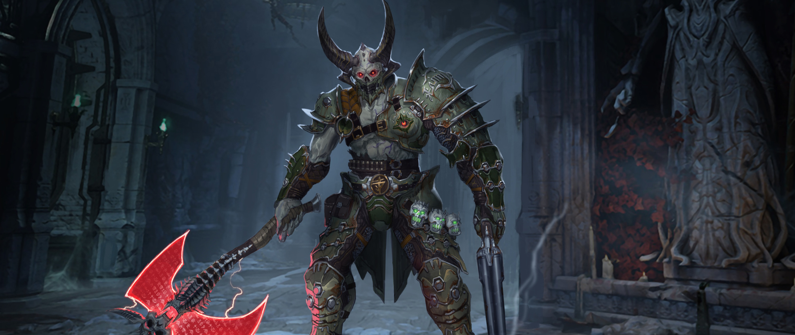 Doom Eternal 2018 2560x1080 Resolution HD 4k Wallpaper, Image, Background, Photo and Picture