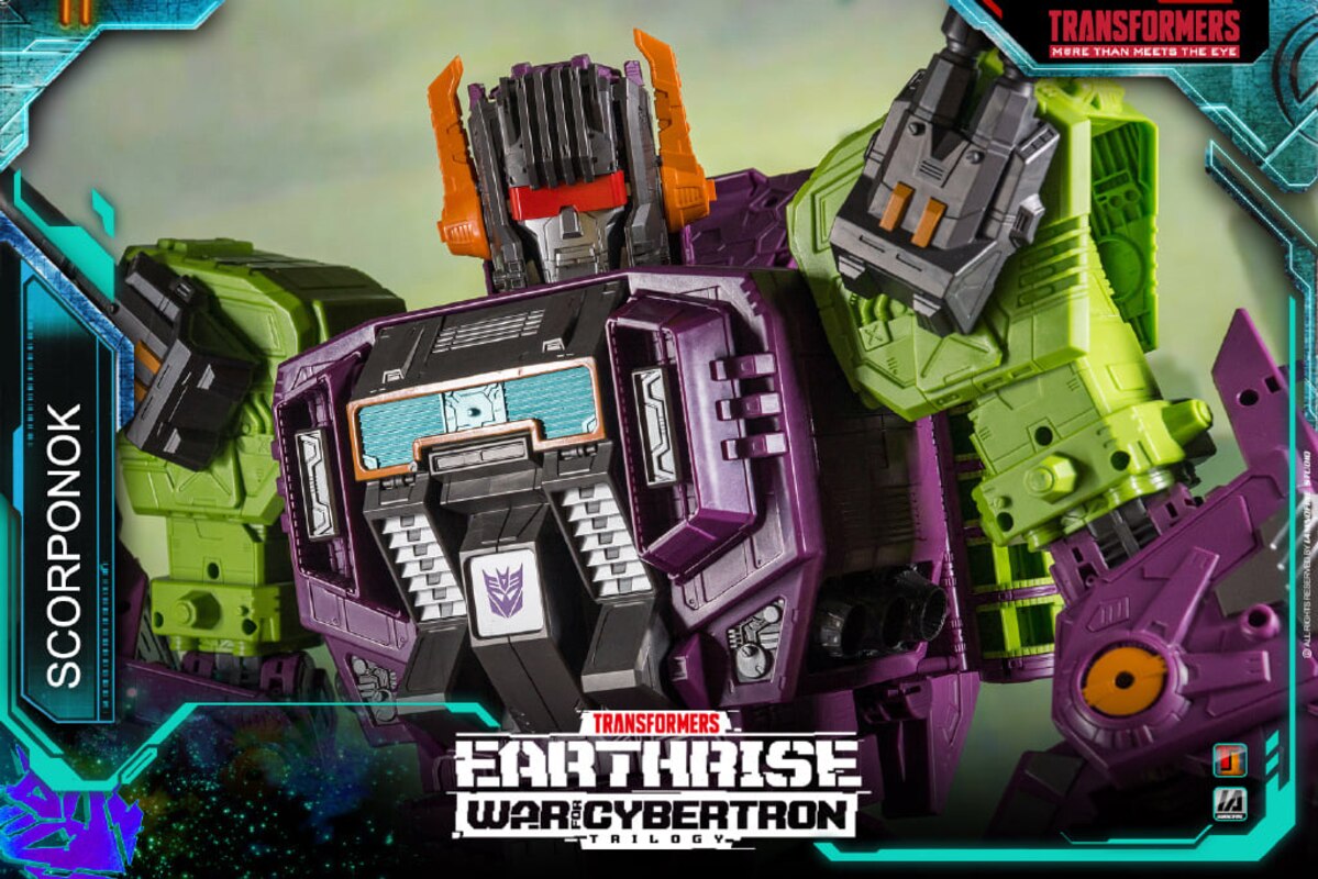 Transformers Earthrise Scorponok Toy Photography Image