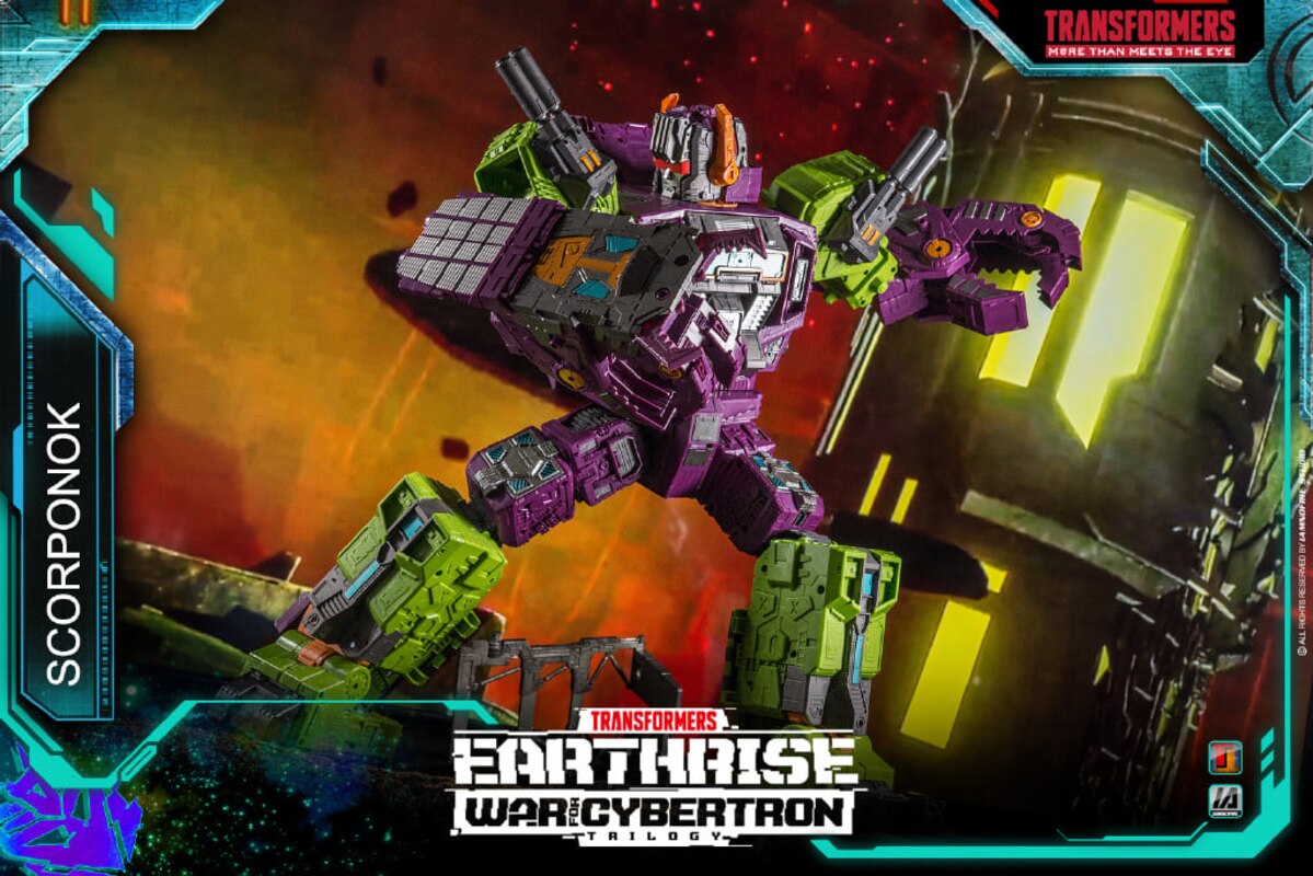 Transformers Earthrise Scorponok Toy Photography Image