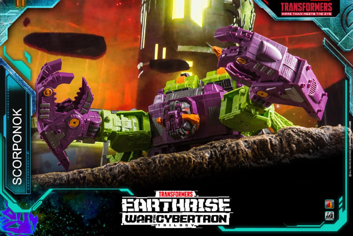 Transformers Earthrise Scorponok Toy Photography Image
