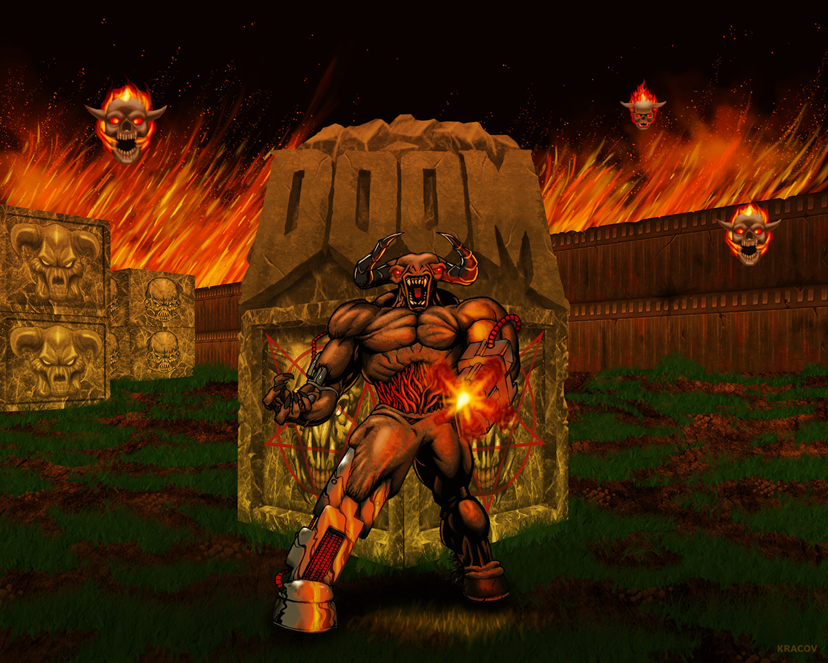 Cyberdemon Final Doom Fan Art