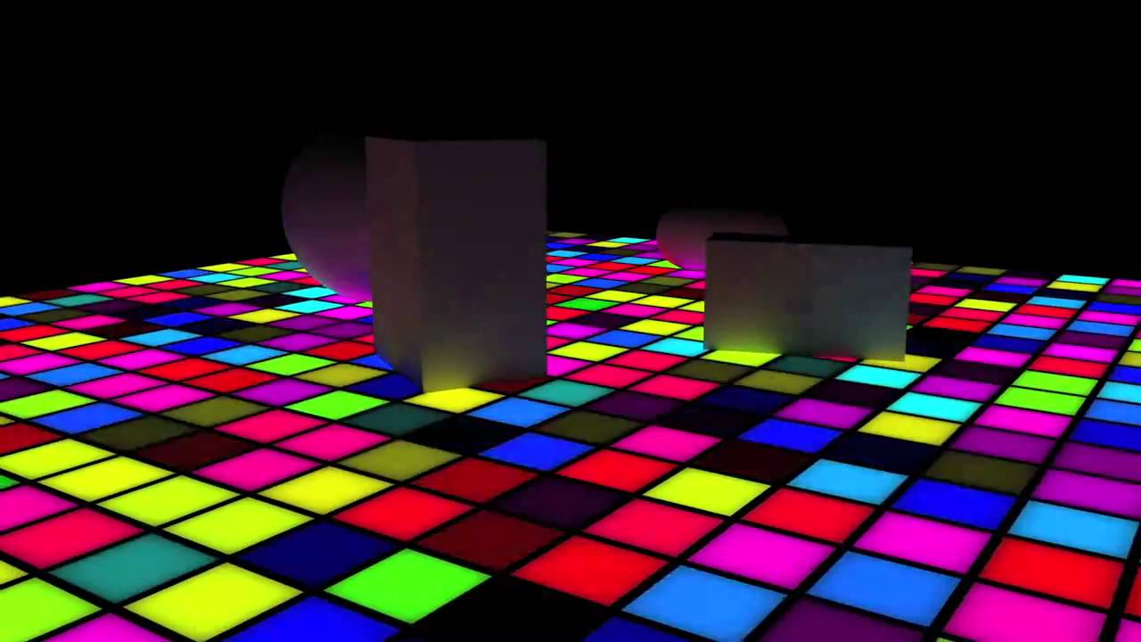 Lightwave 3D Disco Dance Floor