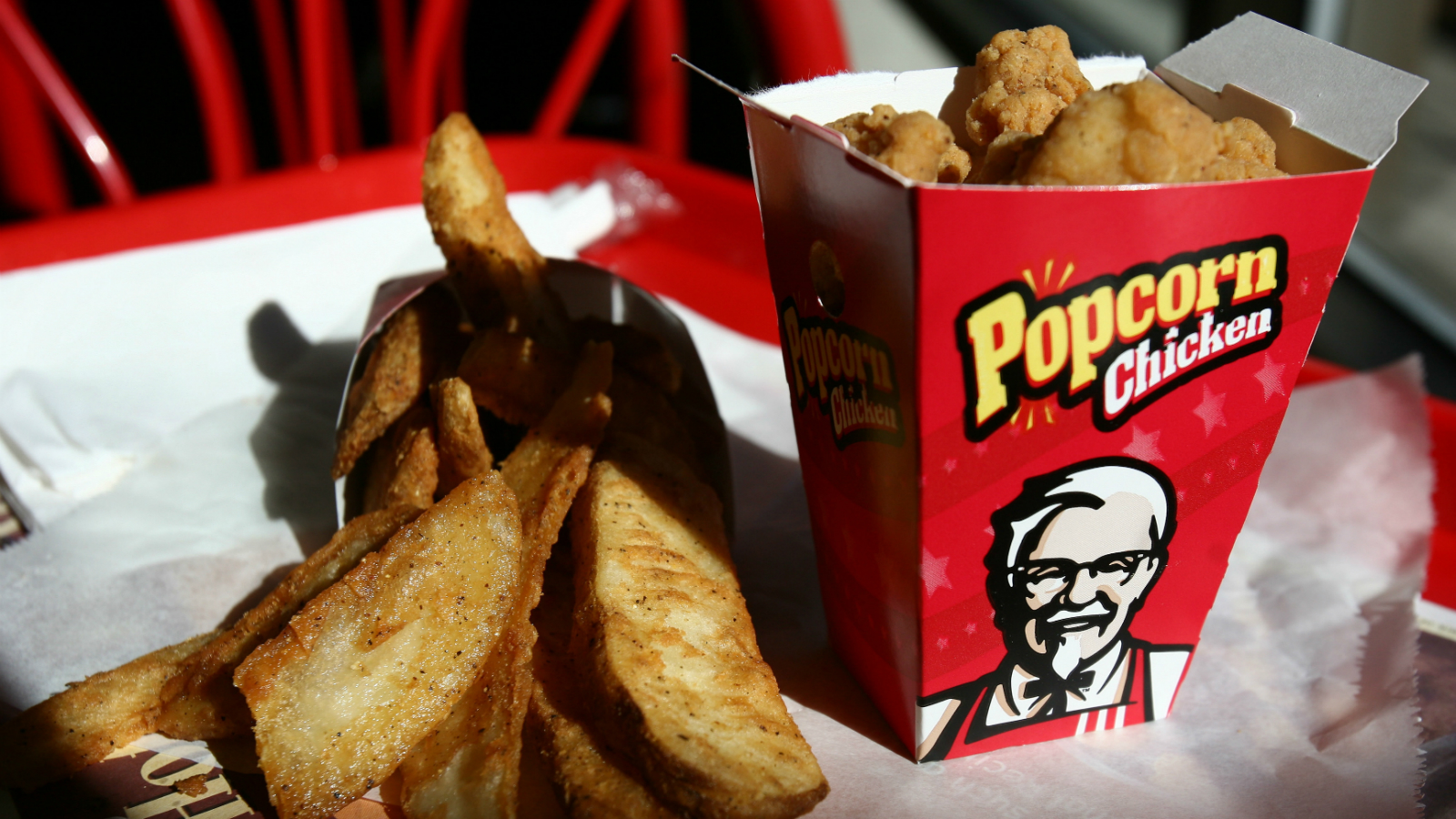KFC Popcorn Chicken Wallpaper 66801 1600x900px