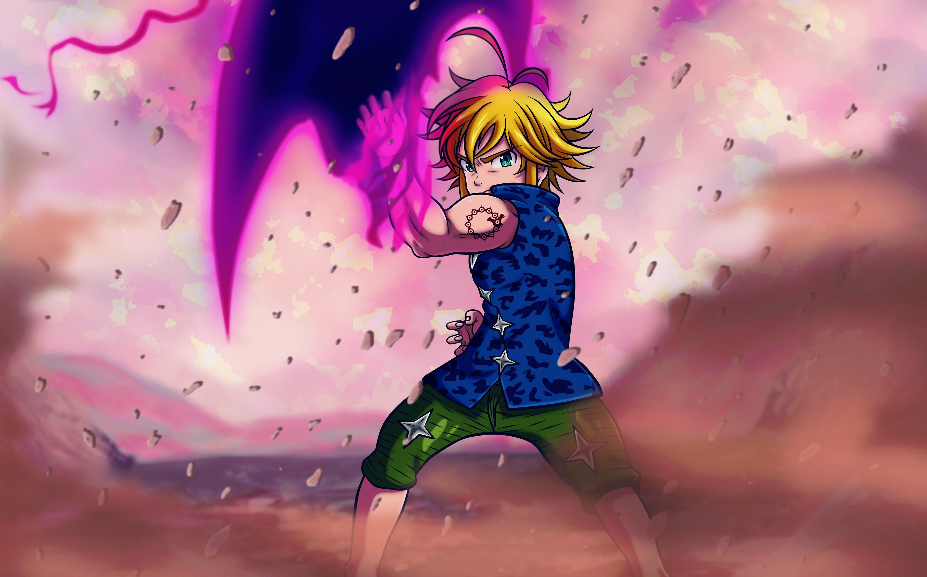 Meliodas Sad Wallpapers Wallpaper Cave 6431