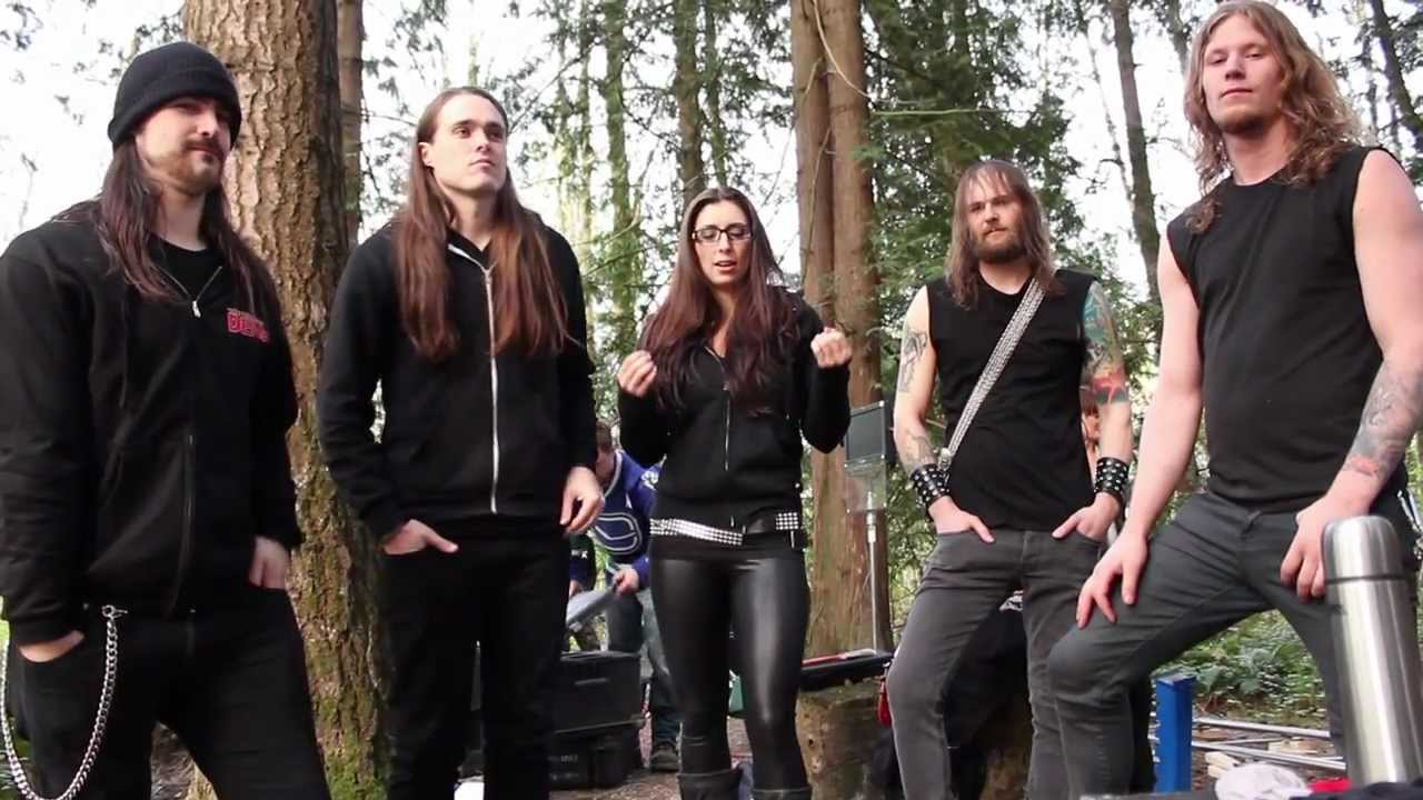 Unleash The Archers of the General Of The Dark Army Music Video The Scenes