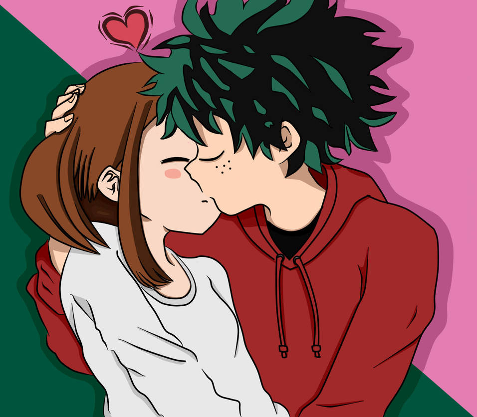You can also upload and share your favorite Deku kissing Uraraka wallpapers...