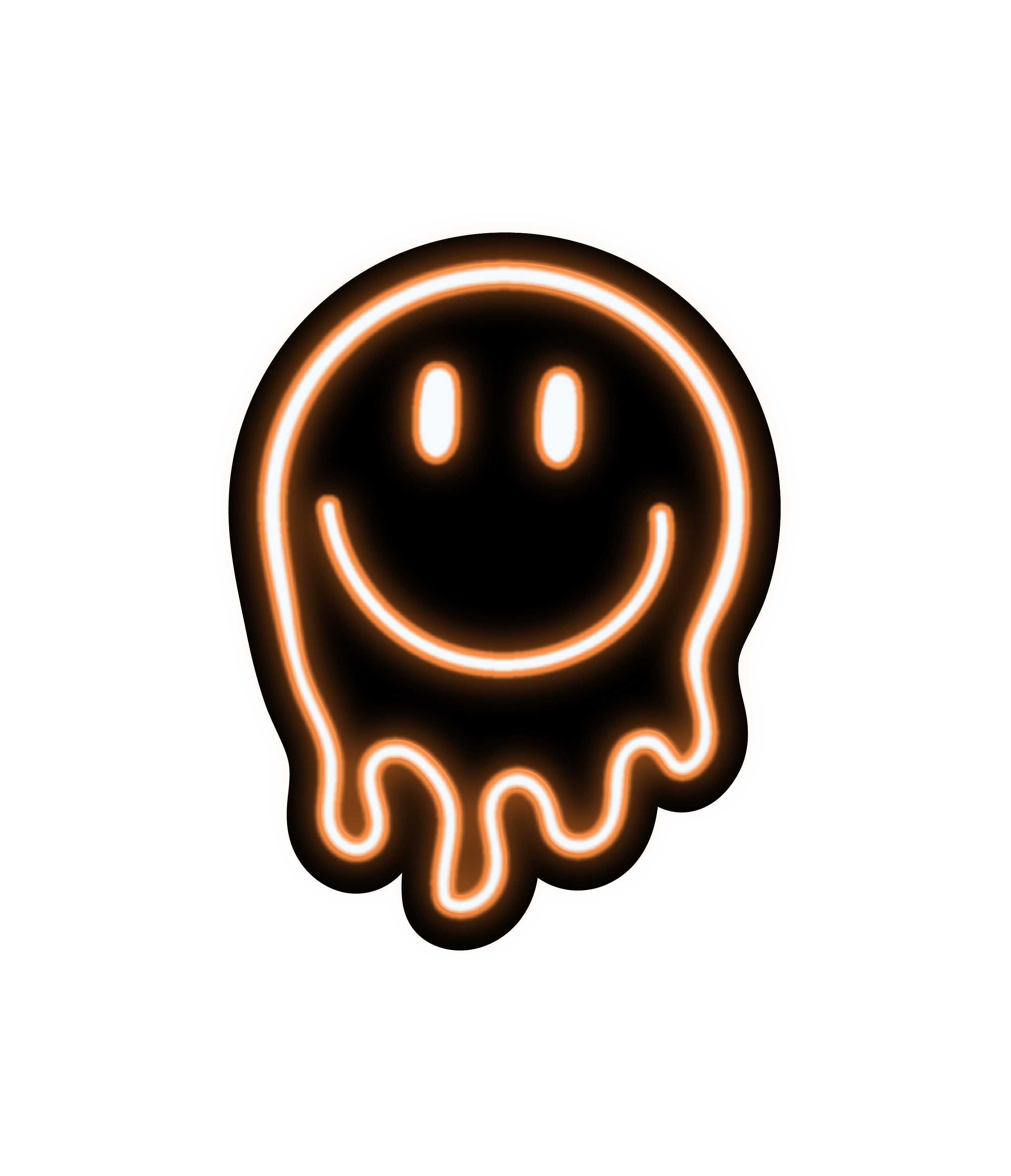 neon sign dripping smiley face Sticker by keeganemma. Face stickers, Smiley face, Smiley face tattoo
