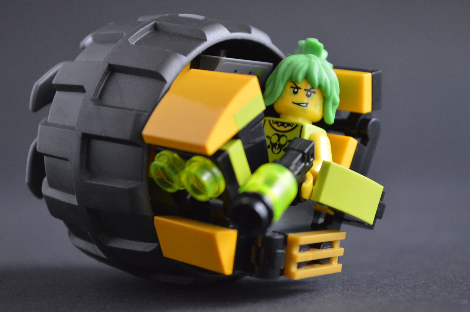 Ultra Agents: Toxikitas Monowheel, instructions • Dorian Bricktron