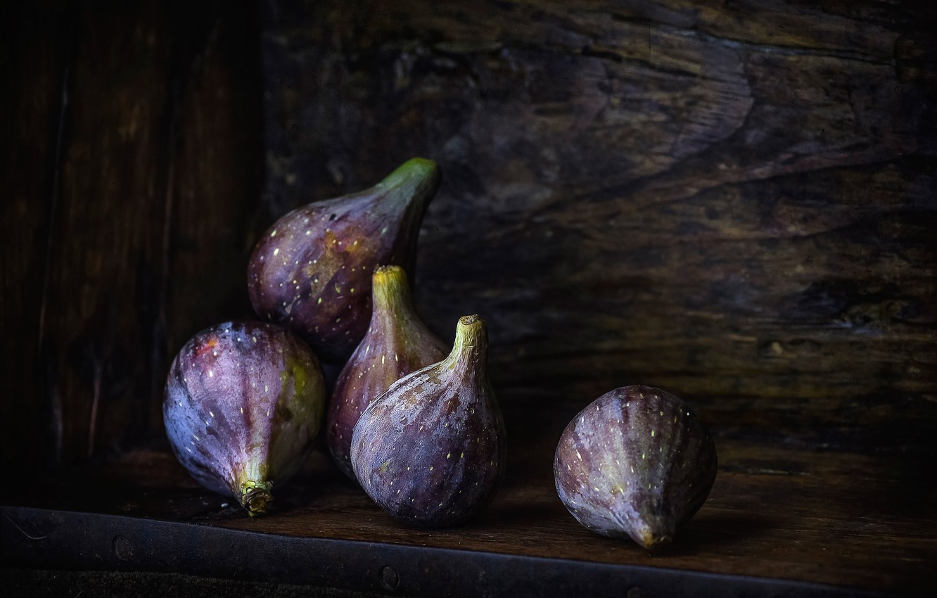 Wallpaper macro, fruit, fruit, figs image for desktop, section еда