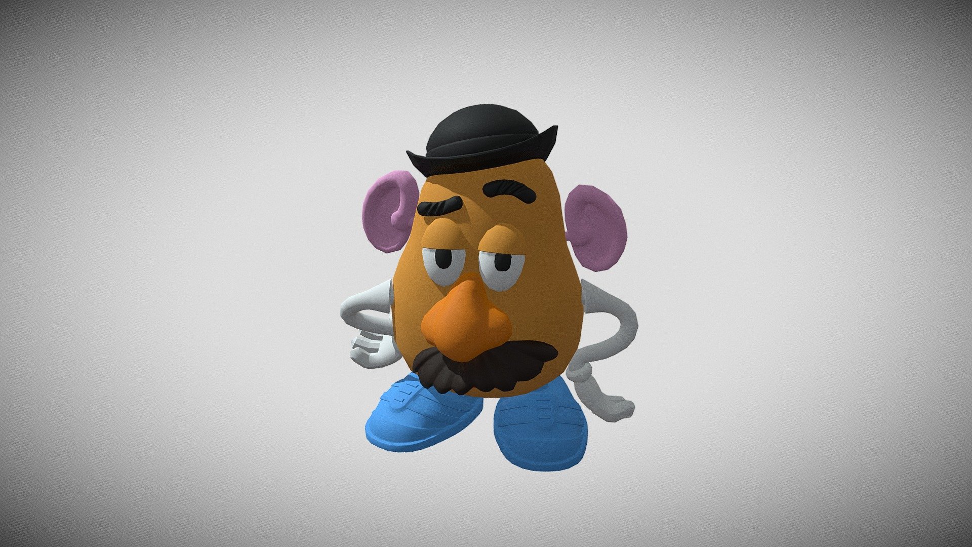 Mr Potato Head Free 3D model by FreddyAnimator64 [56909c8]