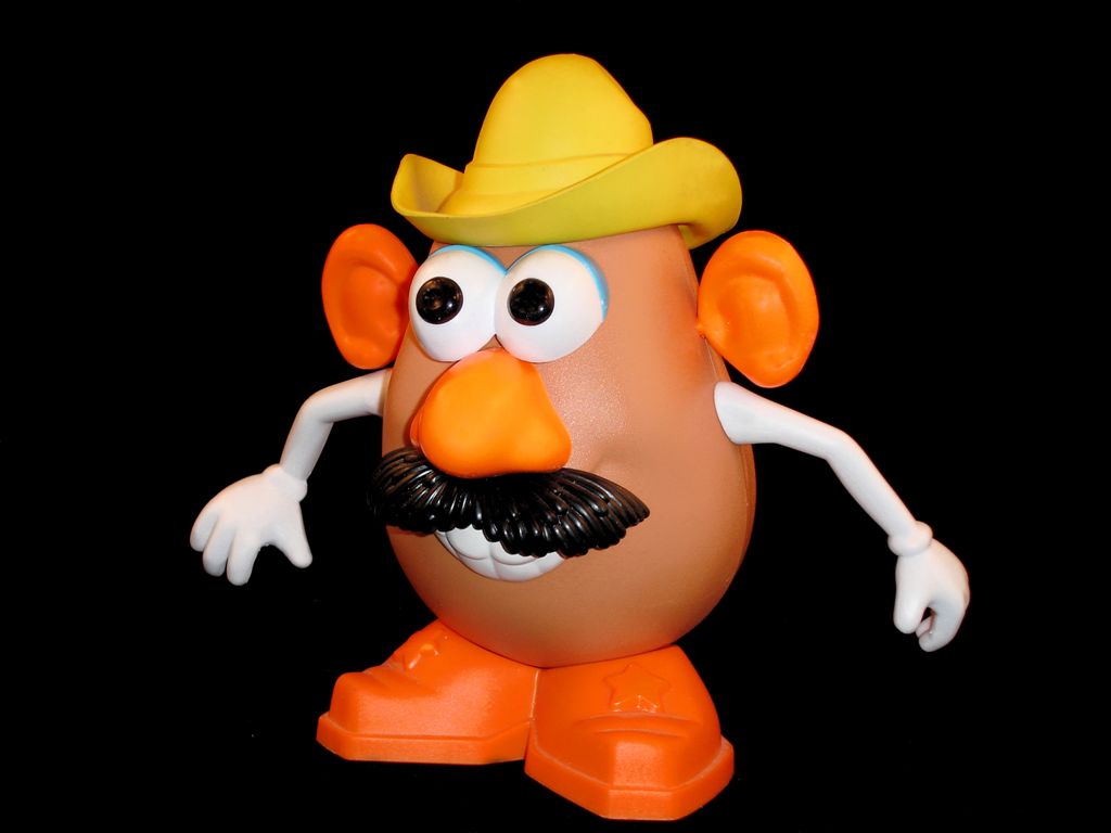 Playskool Mr. Potato Head. Mr. Potato Head, Sporting his We