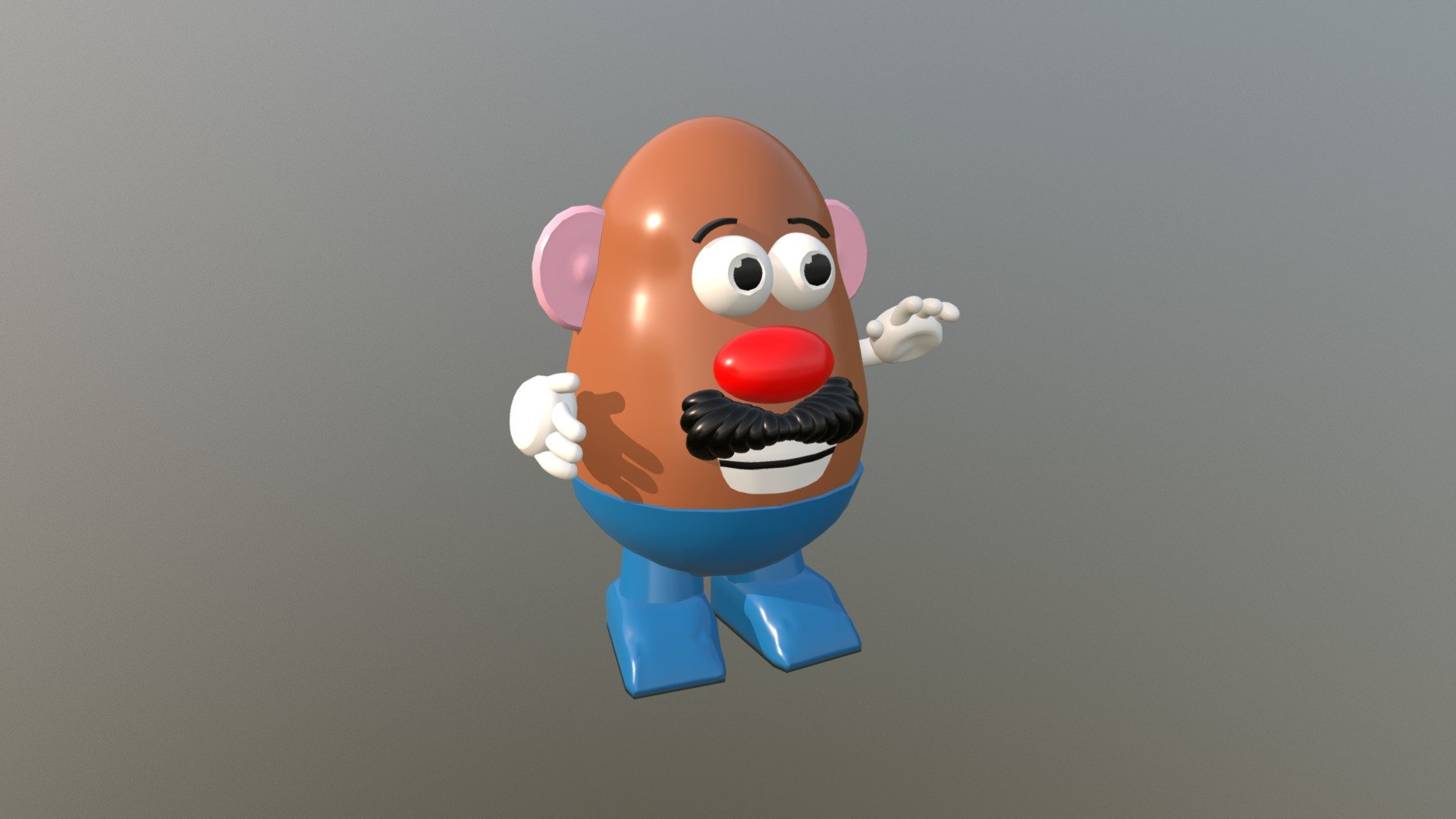 Mr. Potato Head model by Justin [1c1183b]