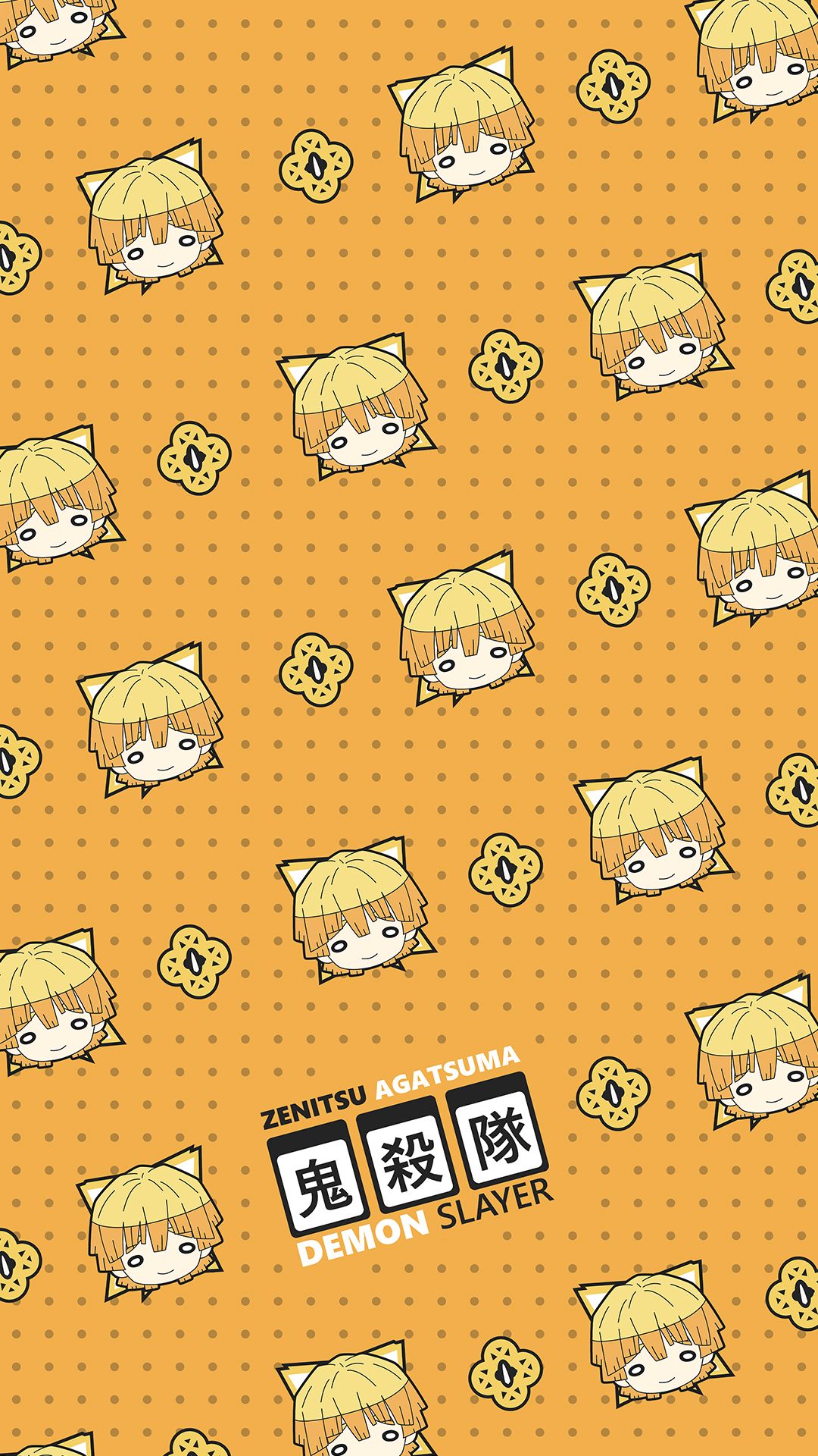 Zenitsu Agatsuma Wallpaper Slayer Merch. Cute anime wallpaper, Anime wallpaper phone, Chibi wallpaper