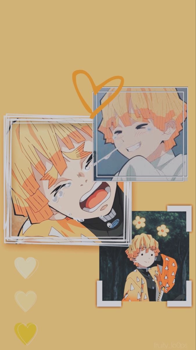 Zenitsu wallpaper ✨. Cute anime wallpaper, Chibi wallpaper, Anime wallpaper iphone