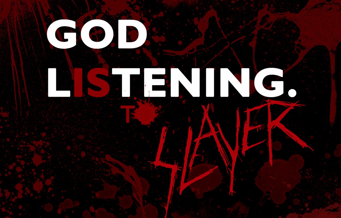 Wallpaper metal, blood, band, slayer, god, thrash image for desktop, section музыка
